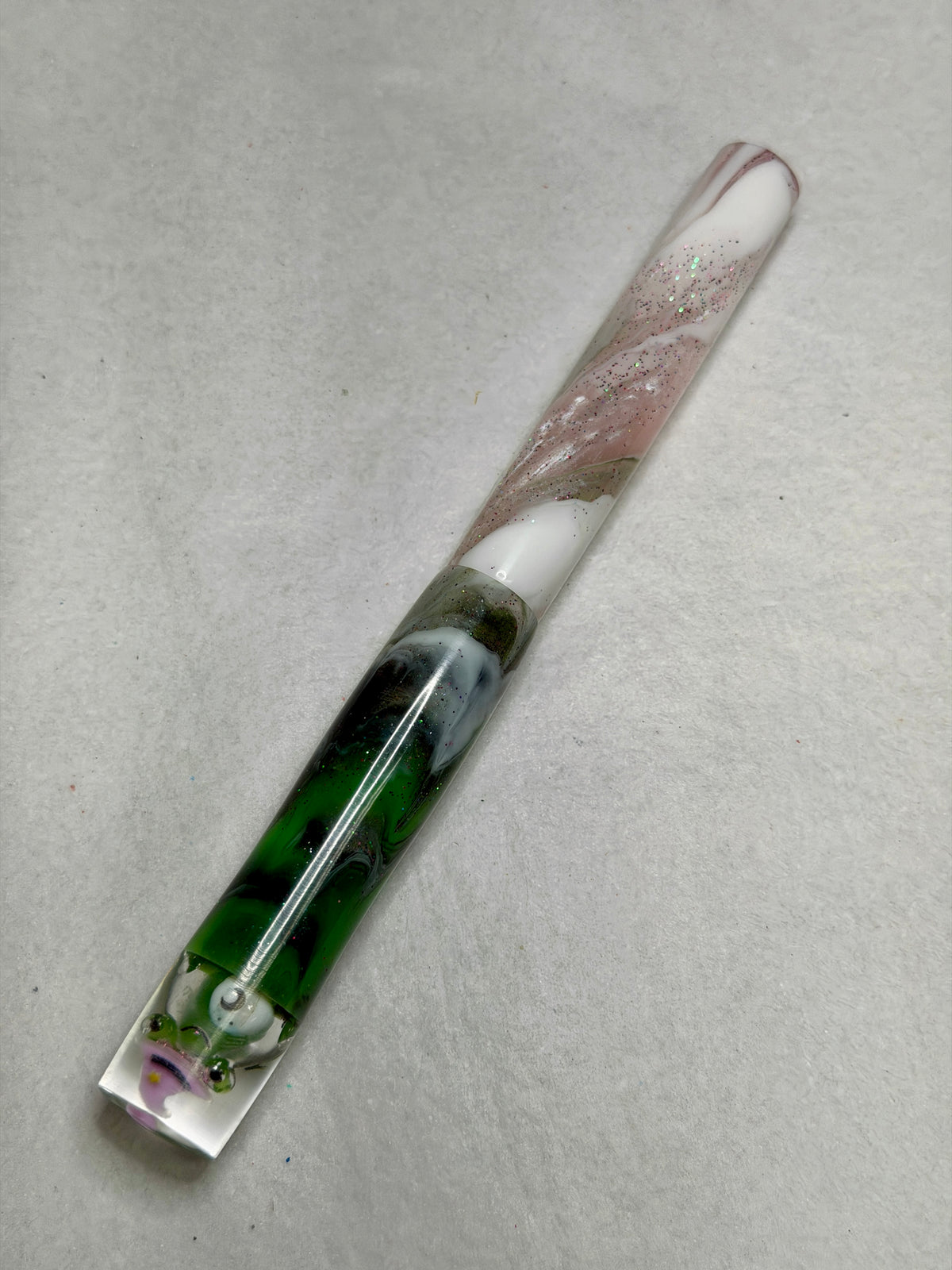 Defying Gravity Witch Frog Fountain Pen