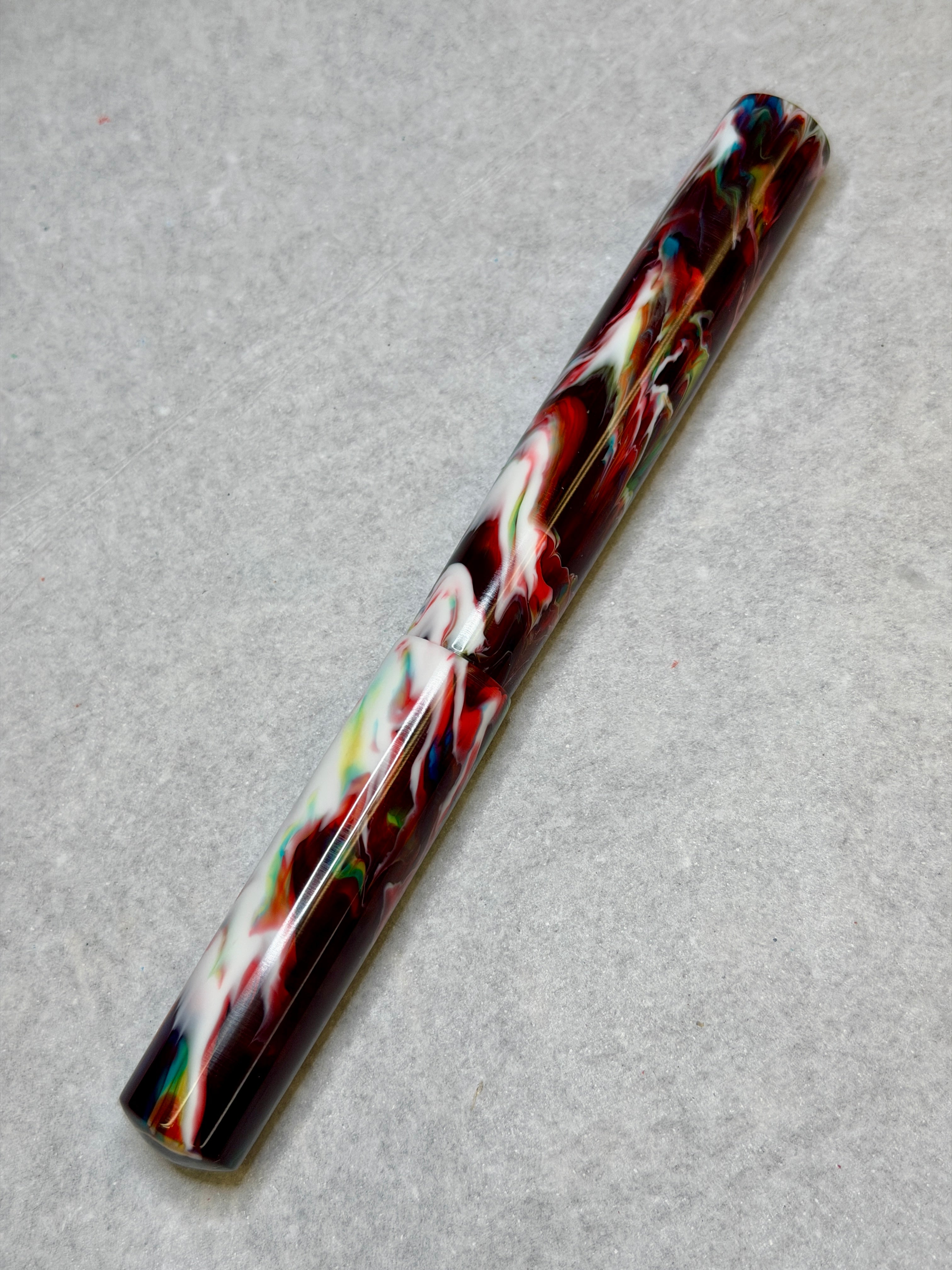 PMJ Bog Wood Alpha Fountain Pen - #3