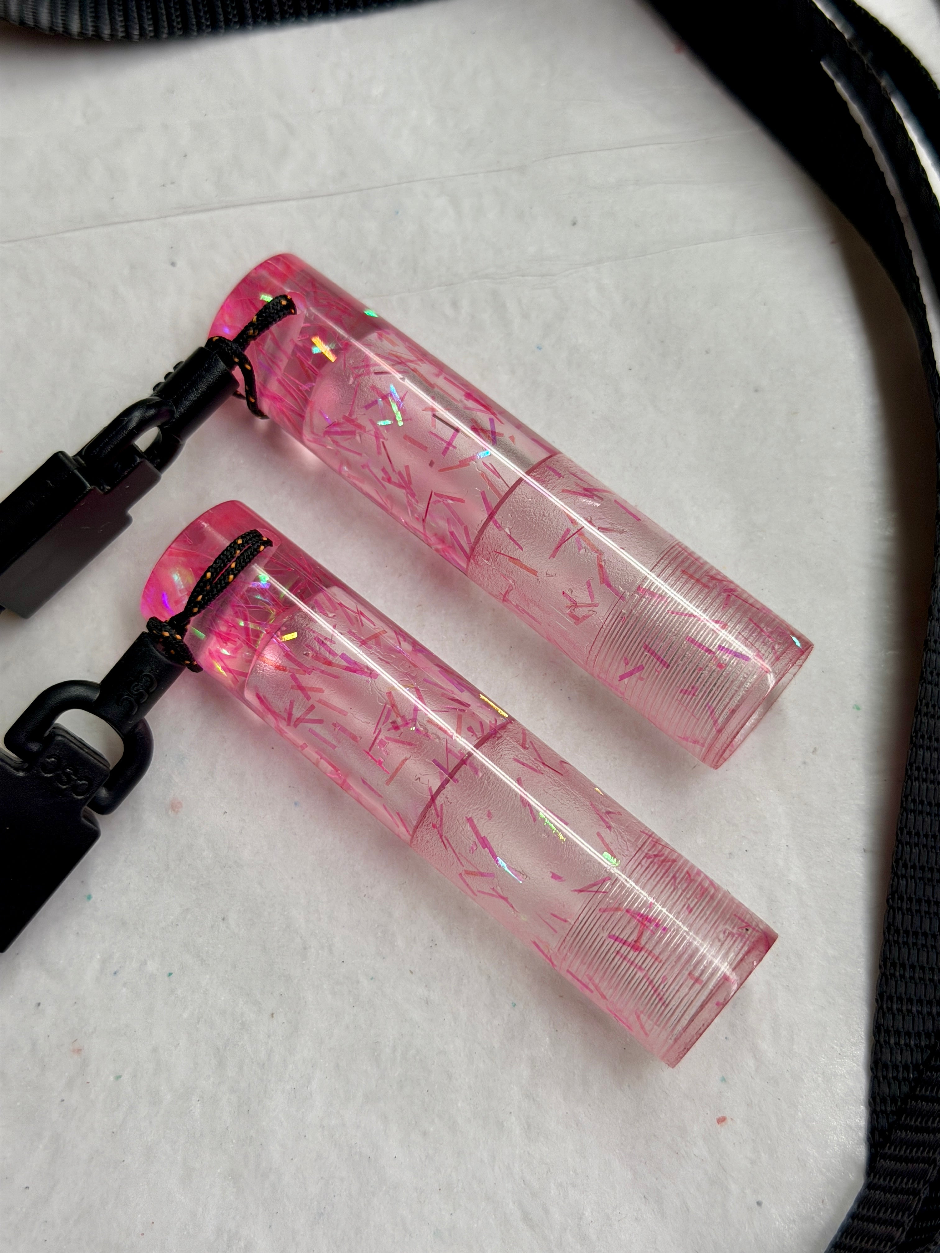 Pink Party Missing Link Cap with Lanyard