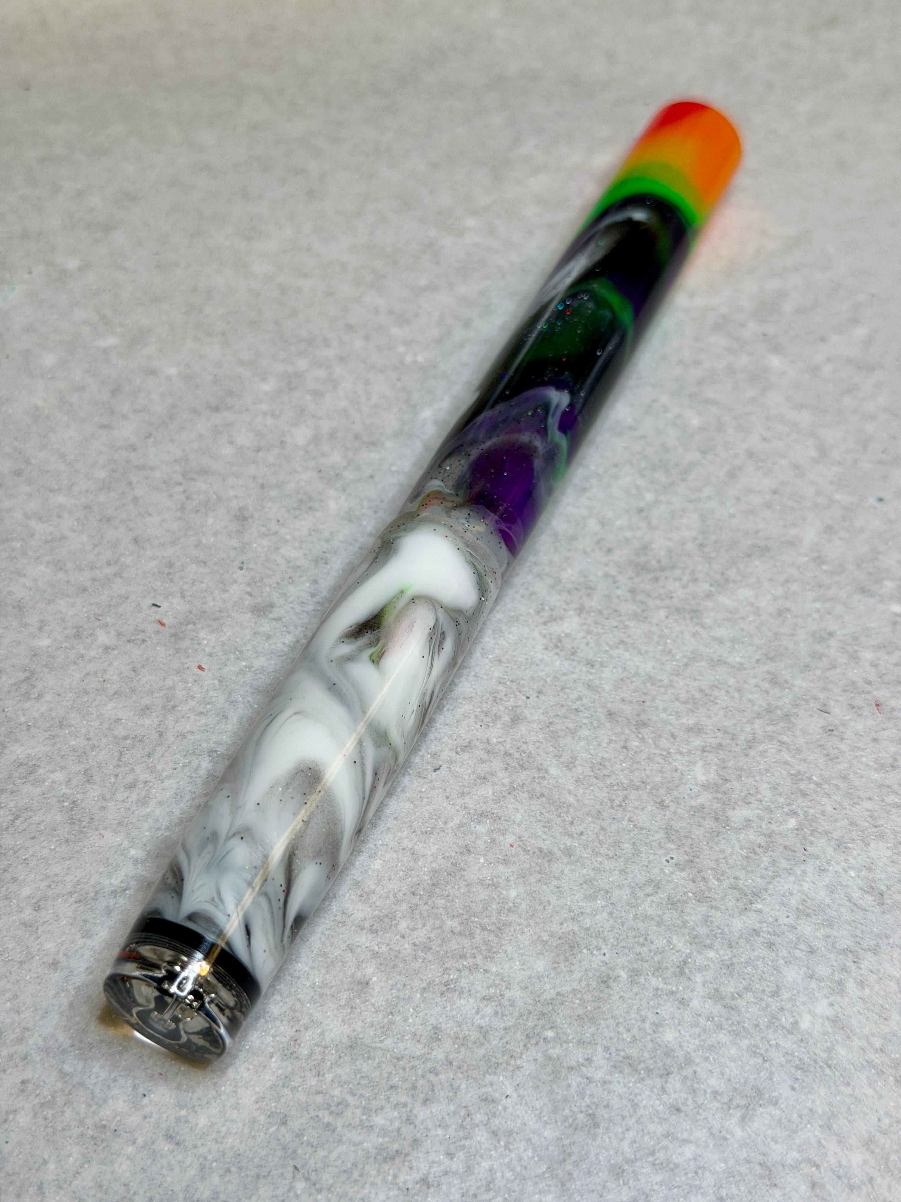 Dark Side of the Moon Guitar Alpha Fountain Pen