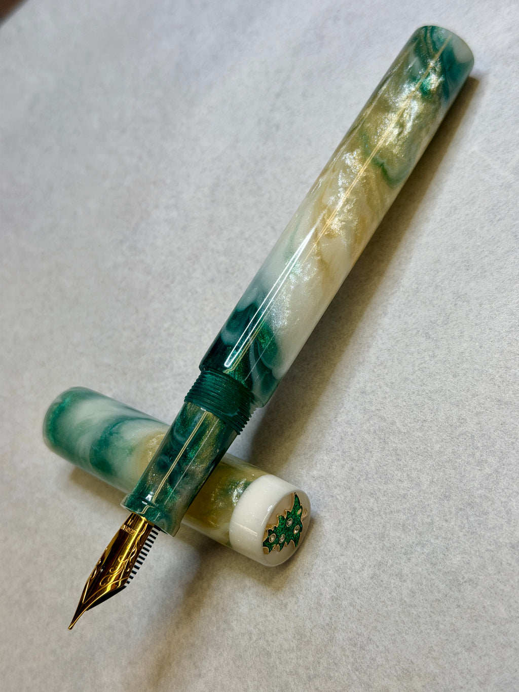 Christmas Tree #8 Alpha Fountain Pen