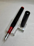 Hidden Gem Ruby Alpha Fountain Pen - TM