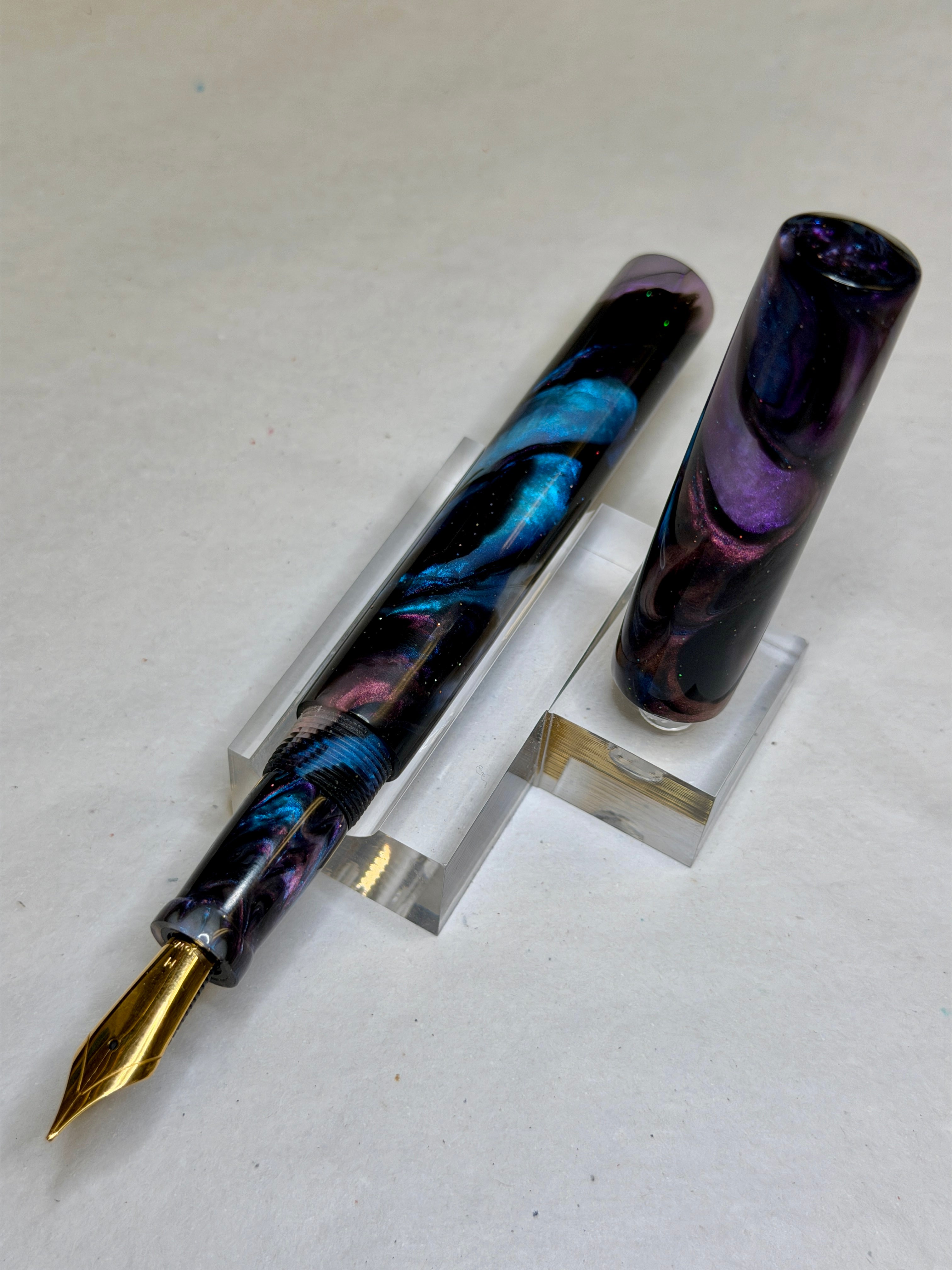 Abalone X3 Swirl Alpha Fountain Pen - CM