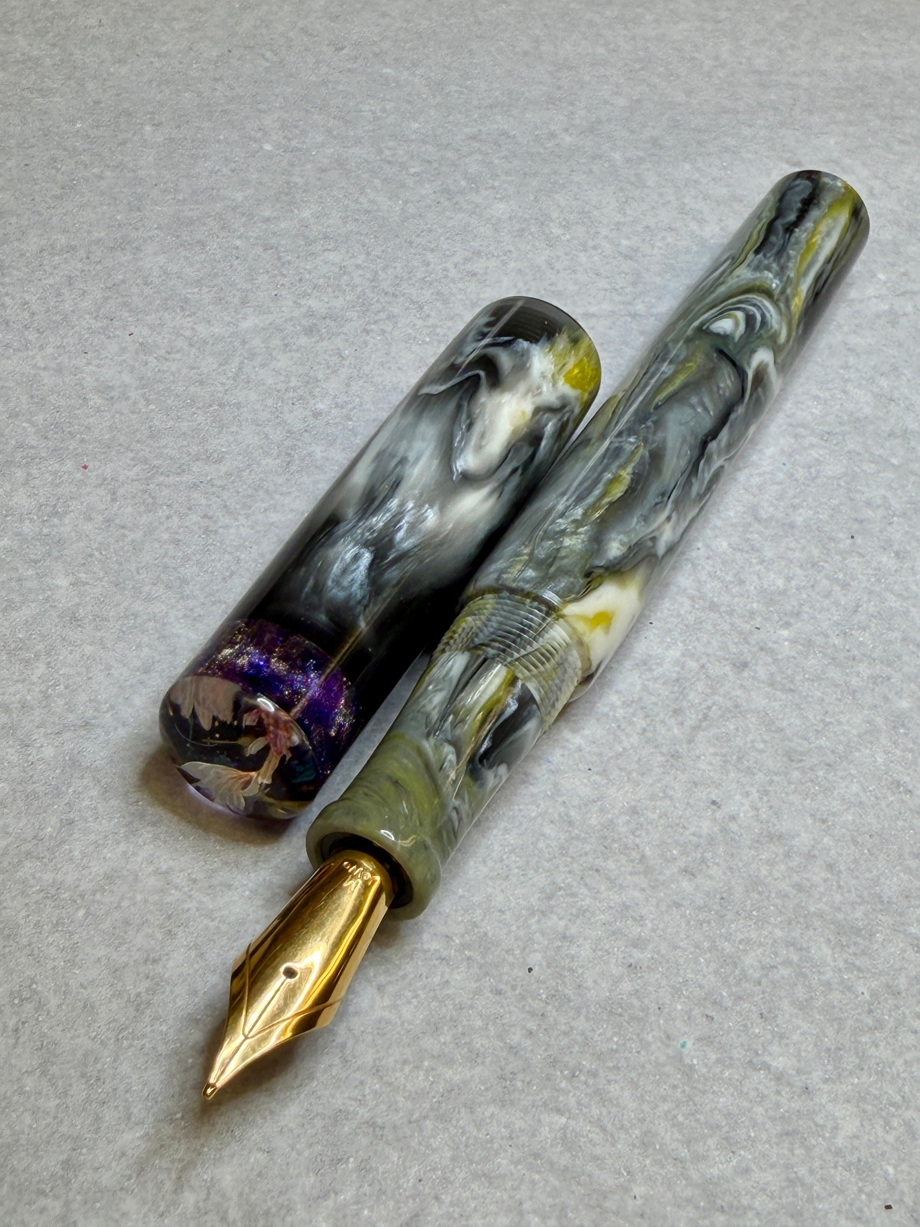 After the Rain Koi Alpha Fountain Pen