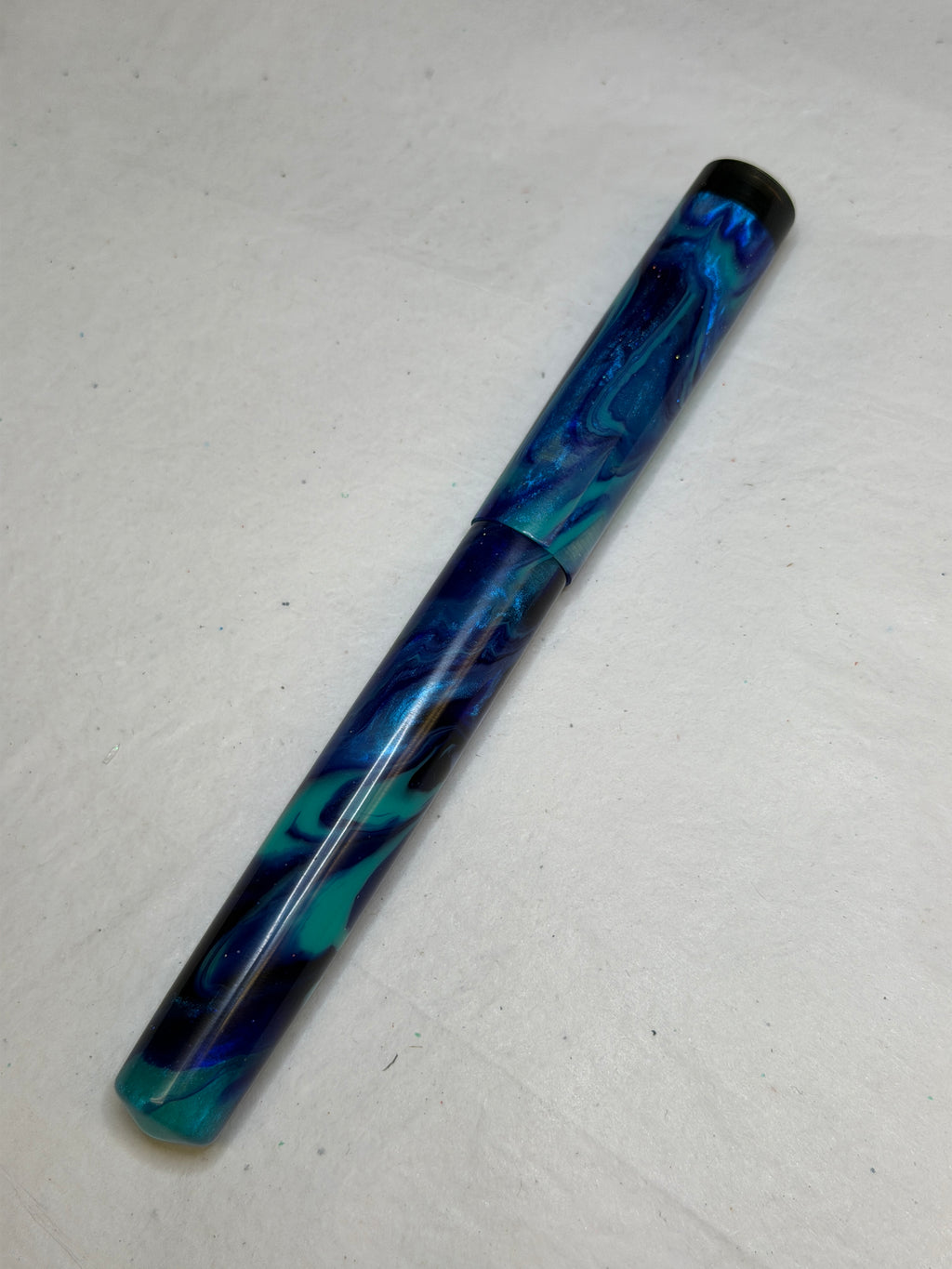 Tranquil Blues Alpha Fountain Pen - CM