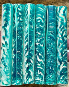 Z - Teal Abalone Swirl Blank