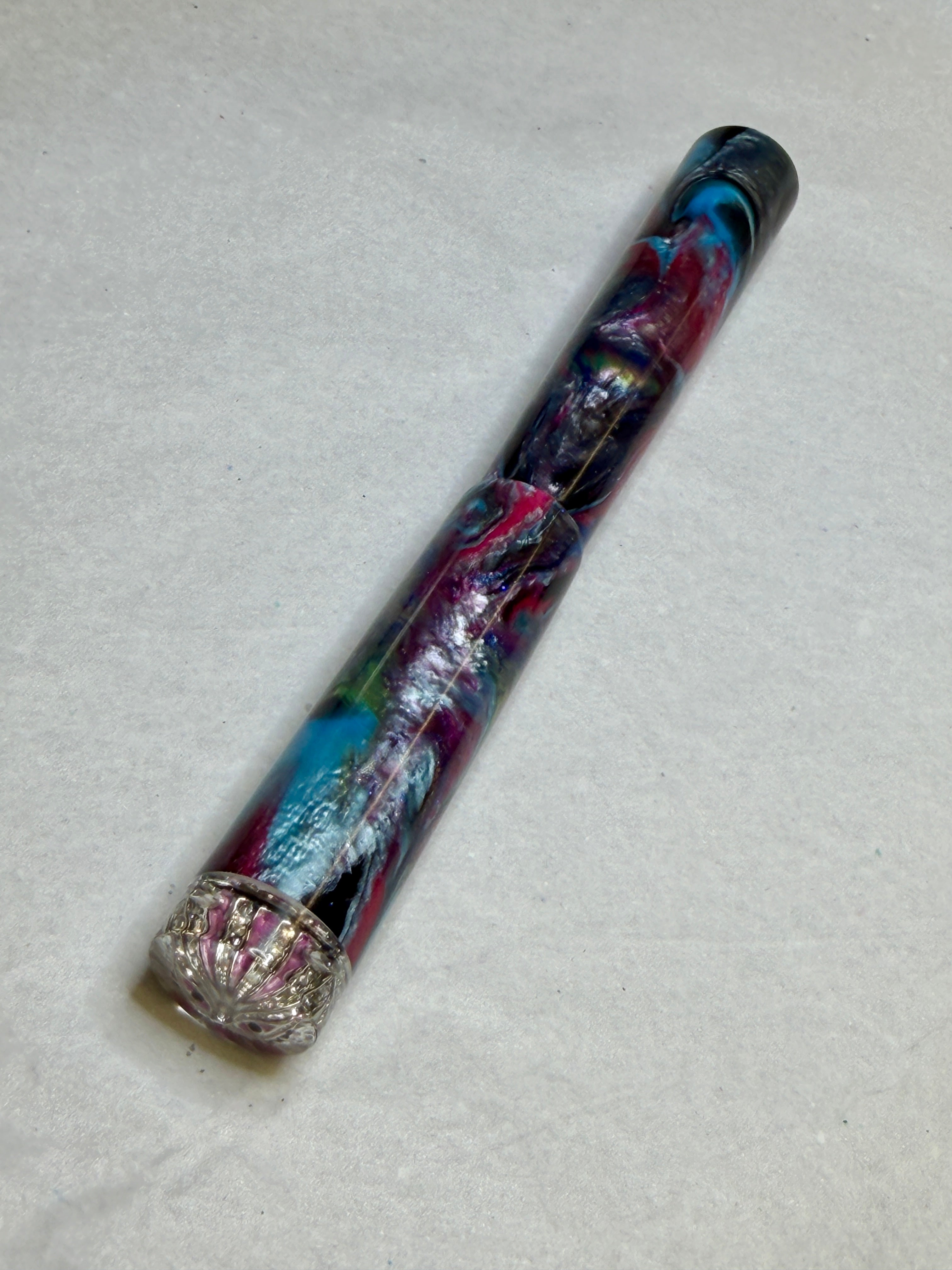 Harlequin Cheshire Cat Alpha Fountain Pen