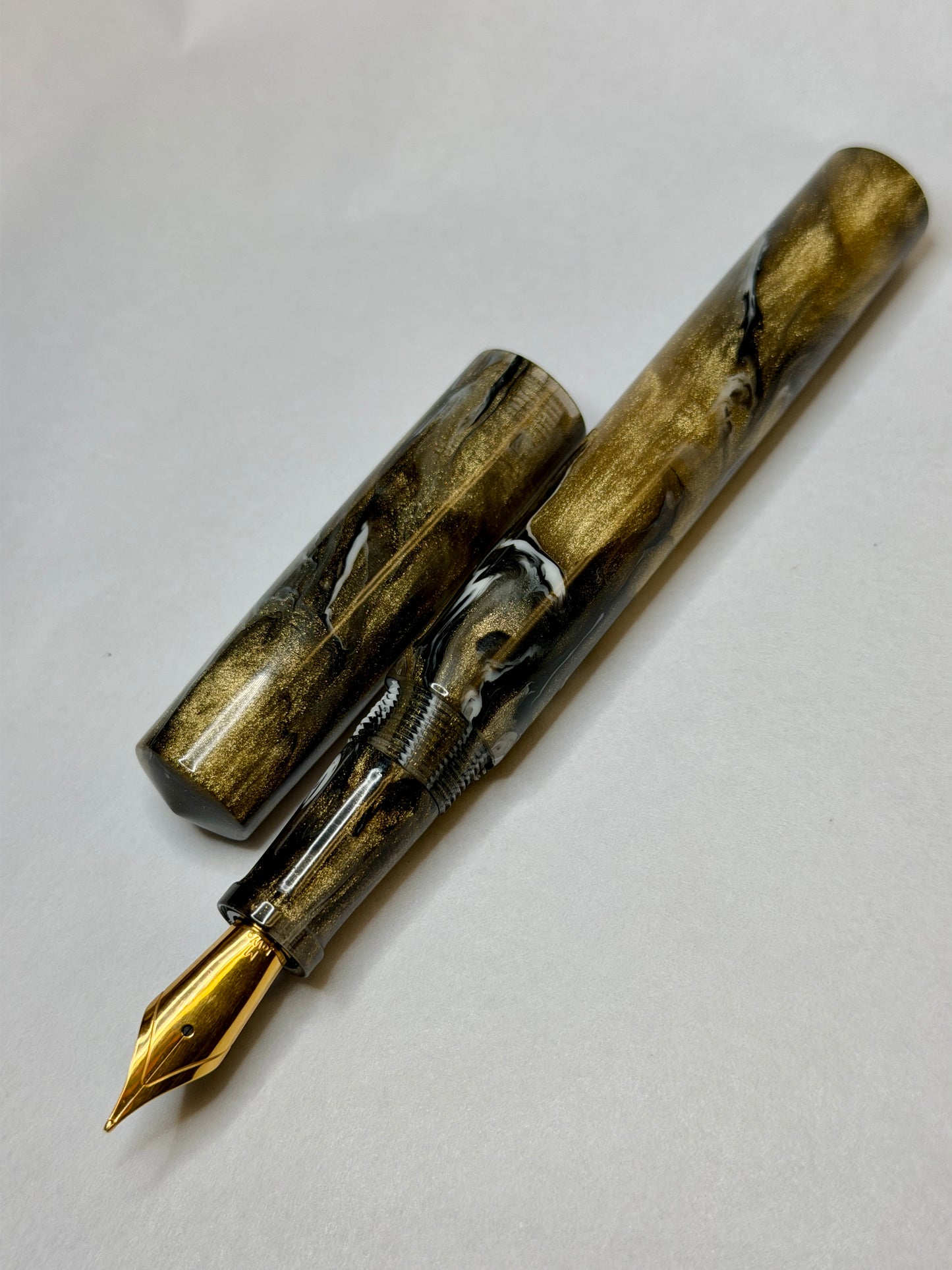 Molten Gold Alpha Fountain Pen