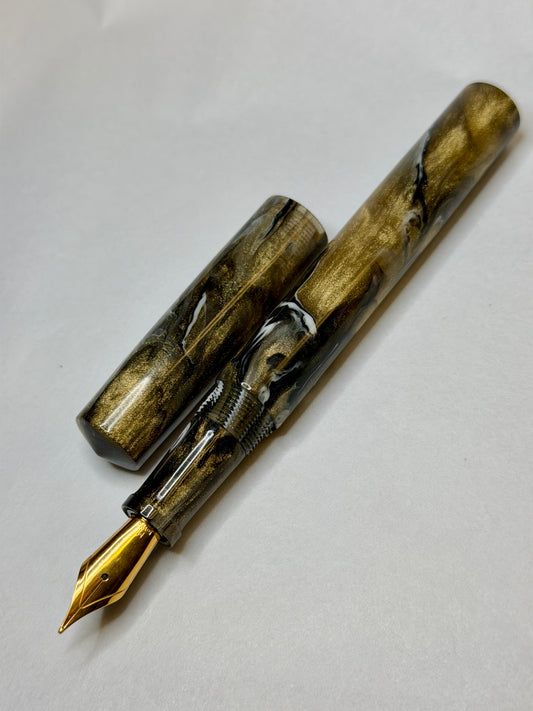 Molten Gold Alpha Fountain Pen