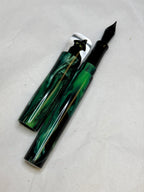 Midnight Citrus Black Cat Alpha Fountain Pen (Jen)
