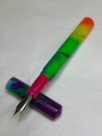 Neon Rainbow Alpha Fountain Pen - CM