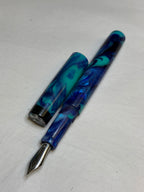 Tranquil Blues Alpha Fountain Pen - CM