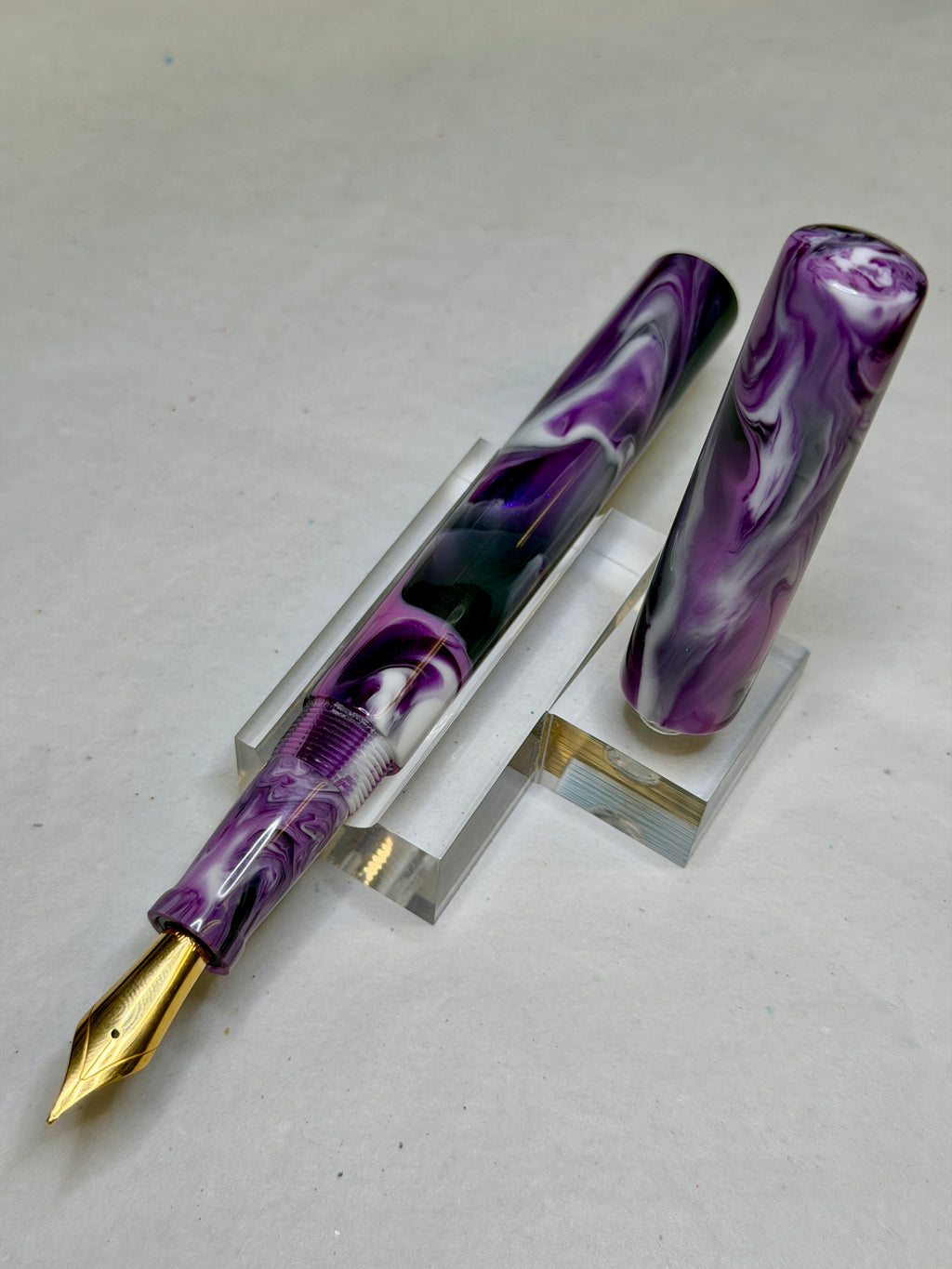 Corrupted Clouds Alpha Fountain Pen - CM