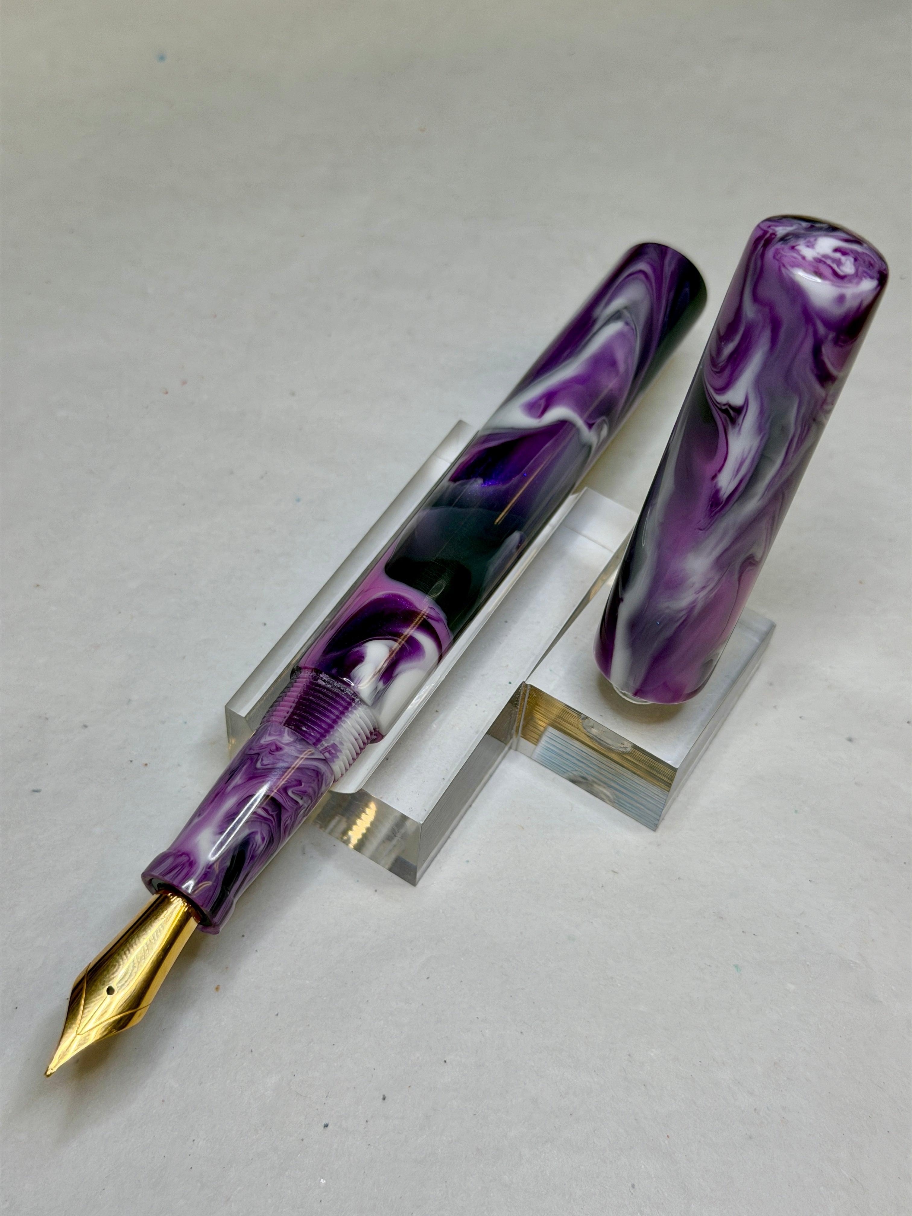 Corrupted Clouds Alpha Fountain Pen - CM