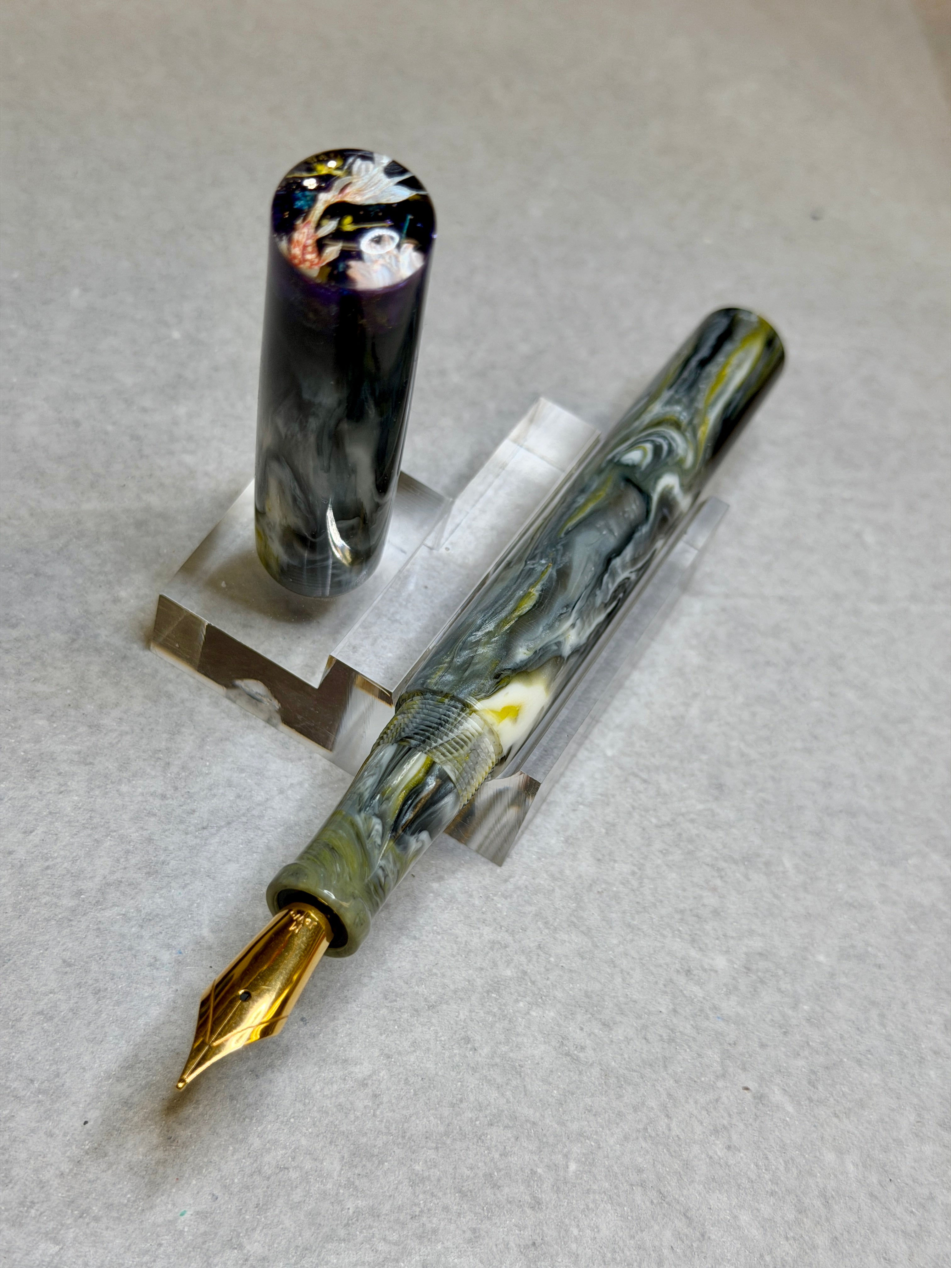 After the Rain Koi Alpha Fountain Pen