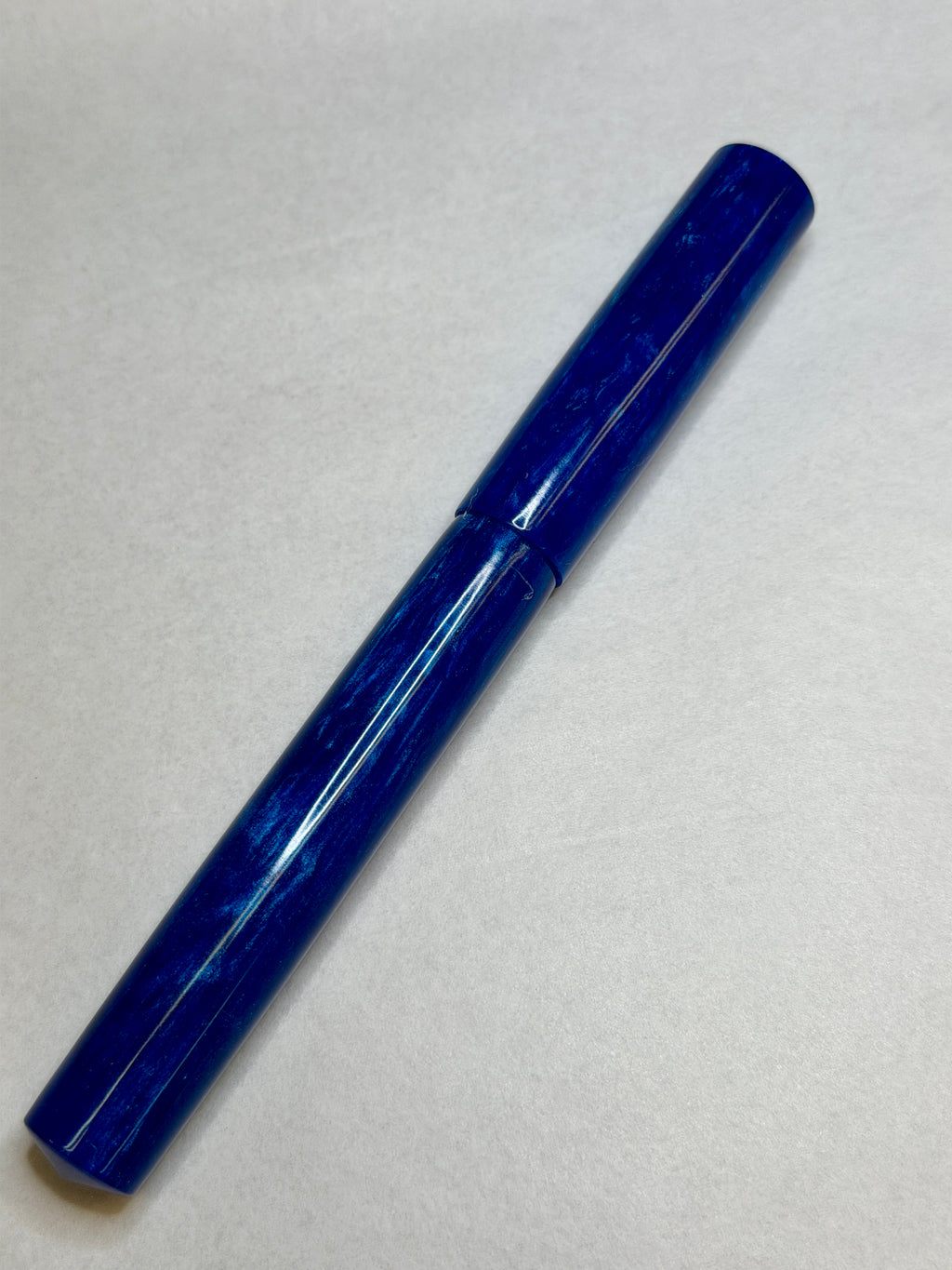Custom Blue Alpha Fountain Pen