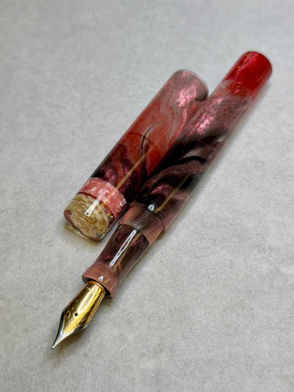 Red Wedding Alpha Fountain Pen #4