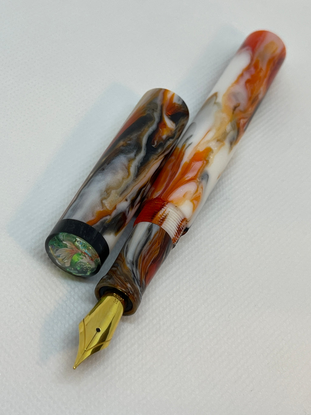 Butterfly Koi Alpha Fountain Pen #9