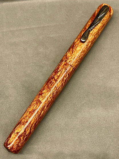 Z - Antique Bronze Pearl Pen with clip