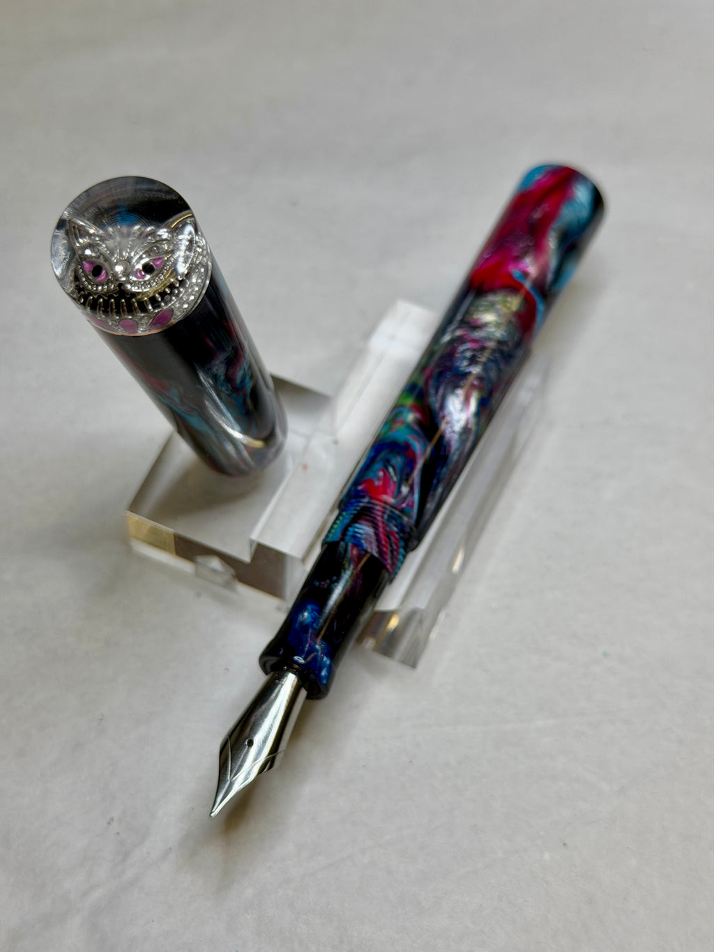 Harlequin Cheshire Cat Alpha Fountain Pen