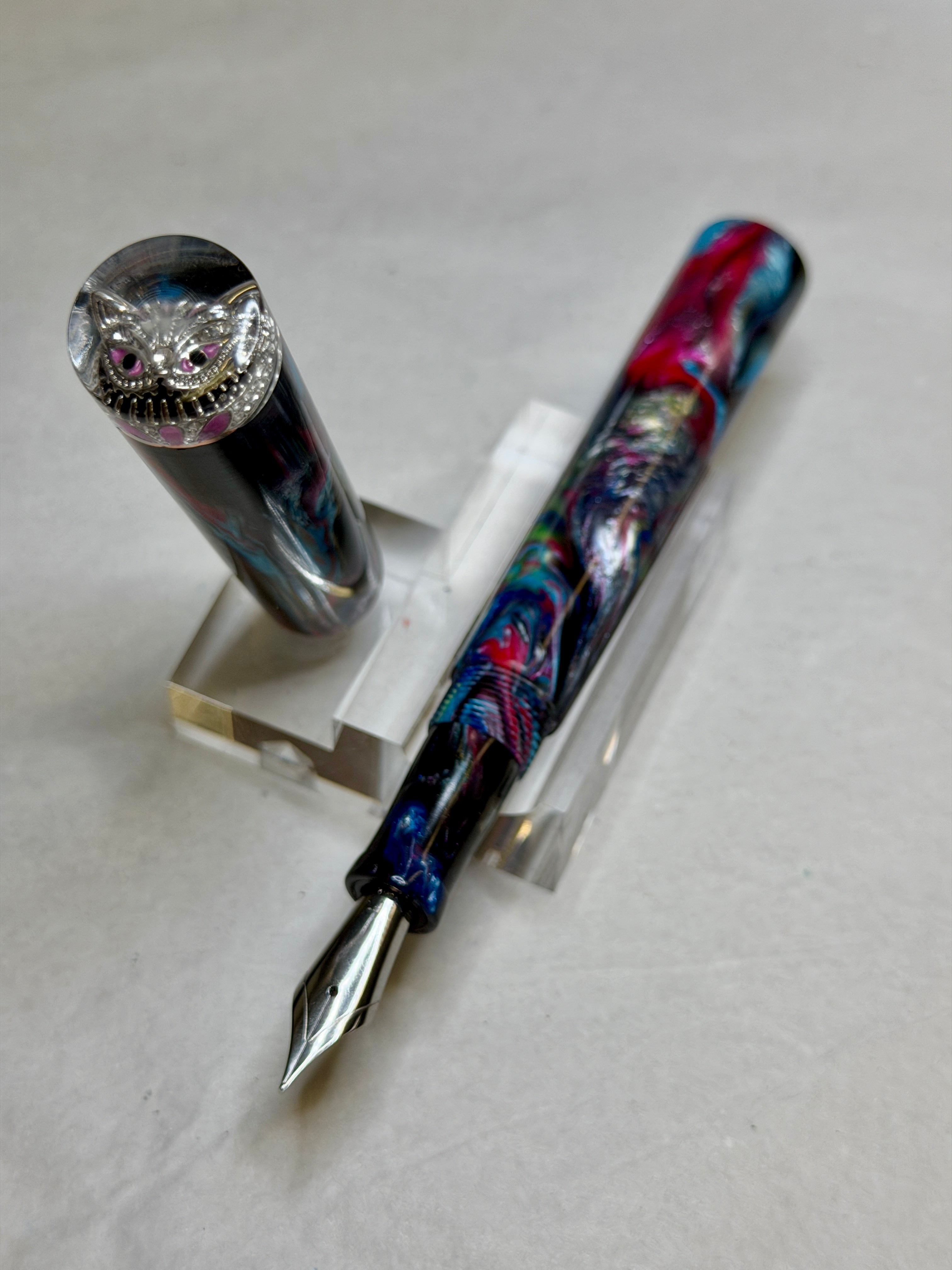 Harlequin Cheshire Cat Alpha Fountain Pen