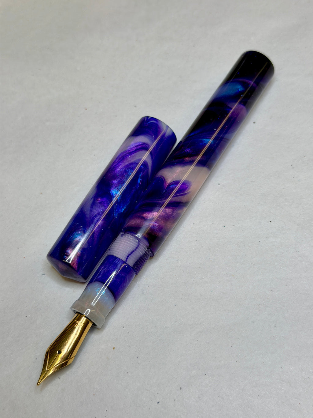Abalone X3P Swirl Alpha Fountain Pen - CM