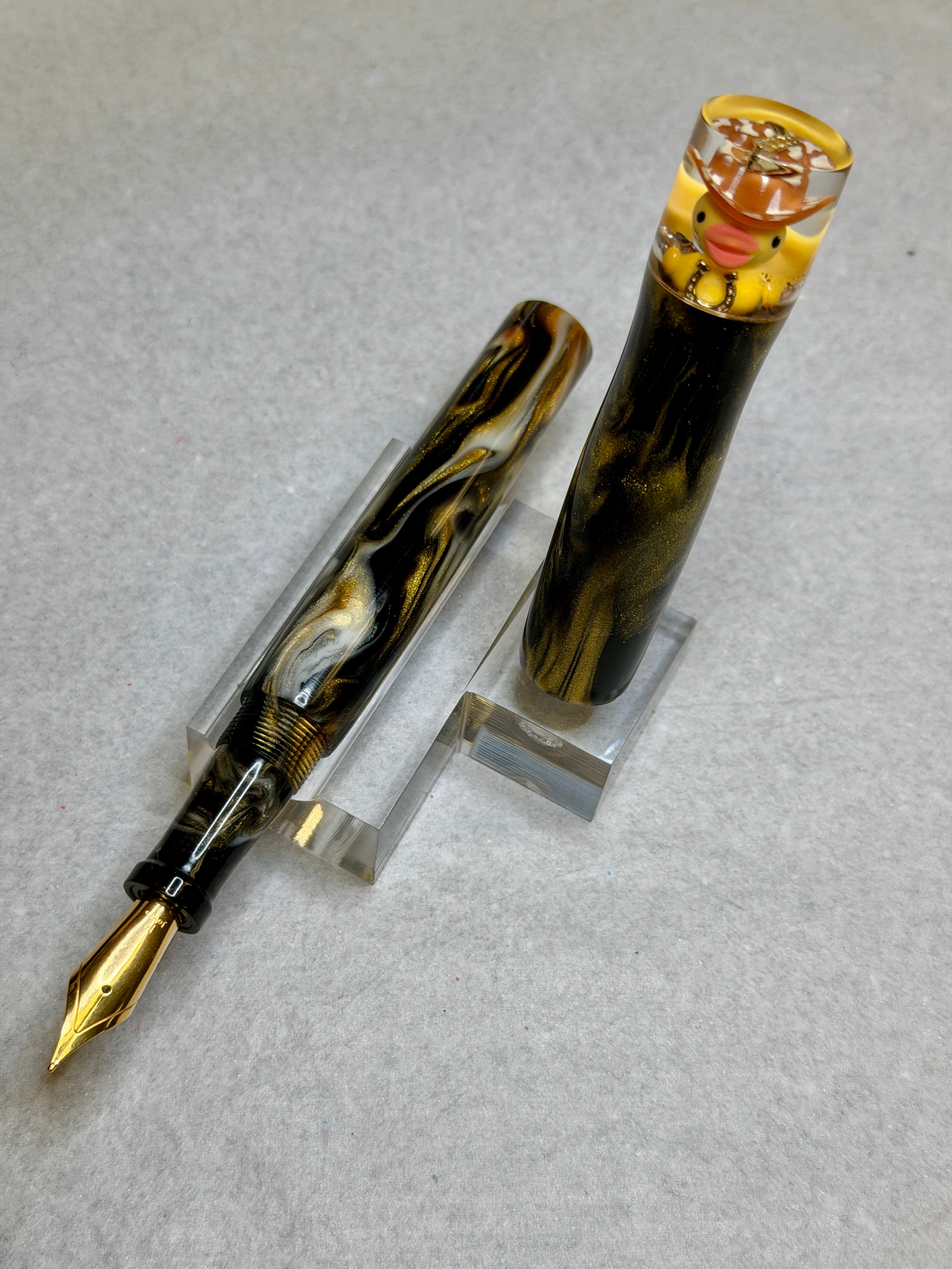 Prometheus’ Fire Cowboy Duck Alpha Fountain Pen