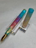 Opaline Extreme Swirl Alpha Petite Fountain Pen - CM