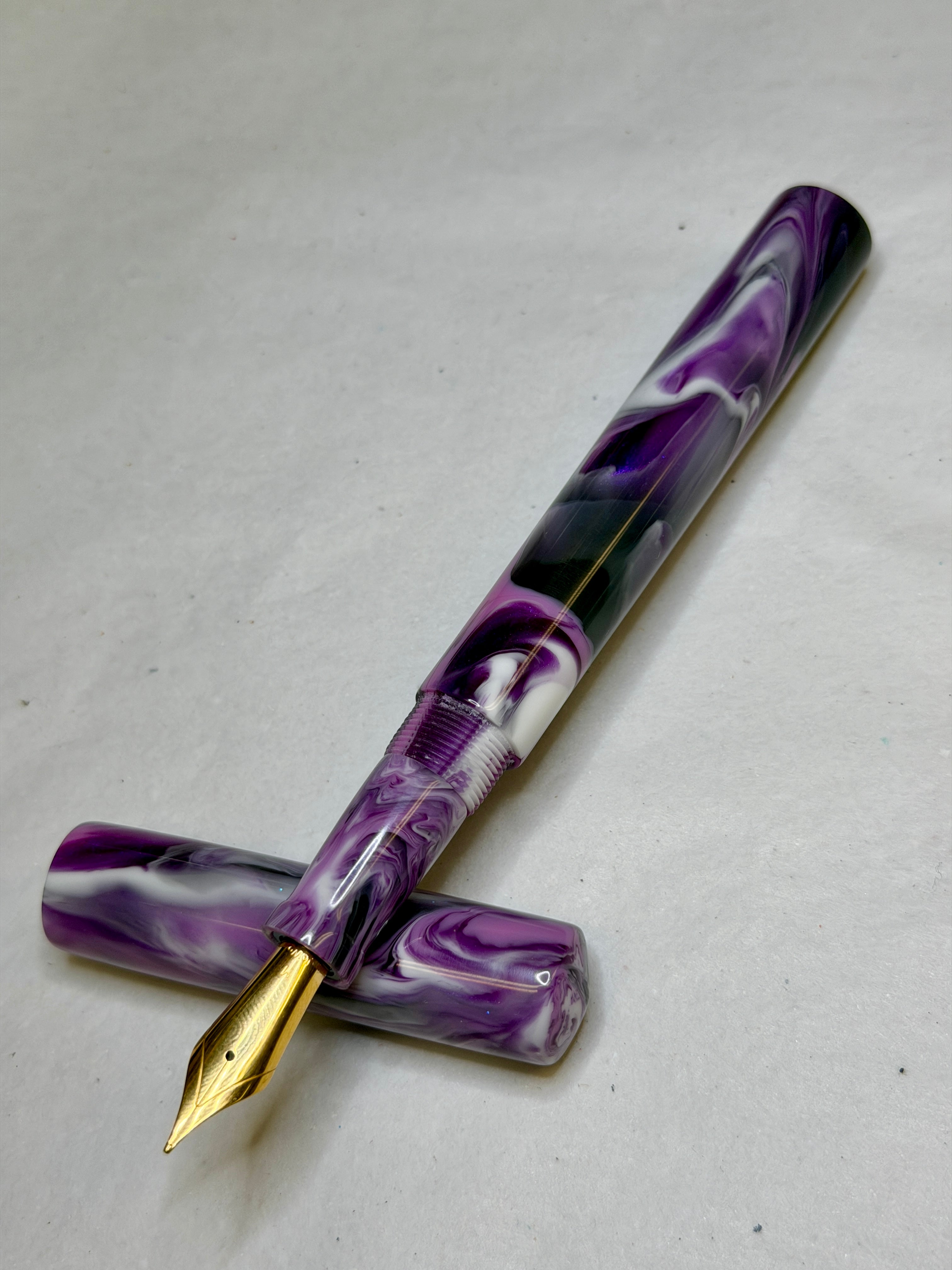 Corrupted Clouds Alpha Fountain Pen - CM