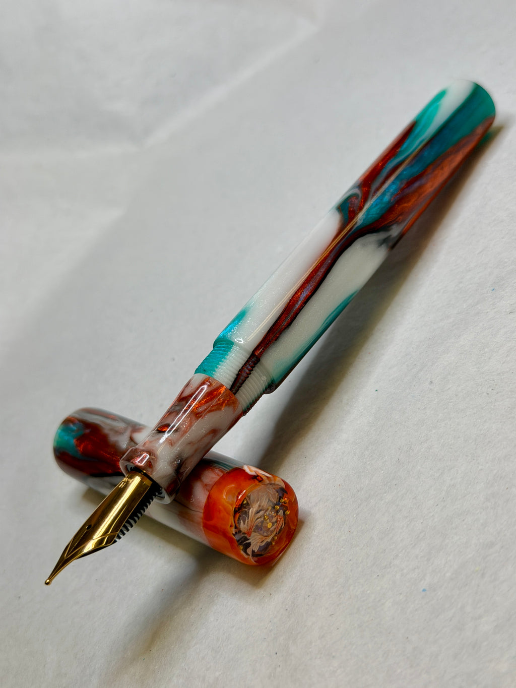 Celestial Koi Alpha Fountain Pen