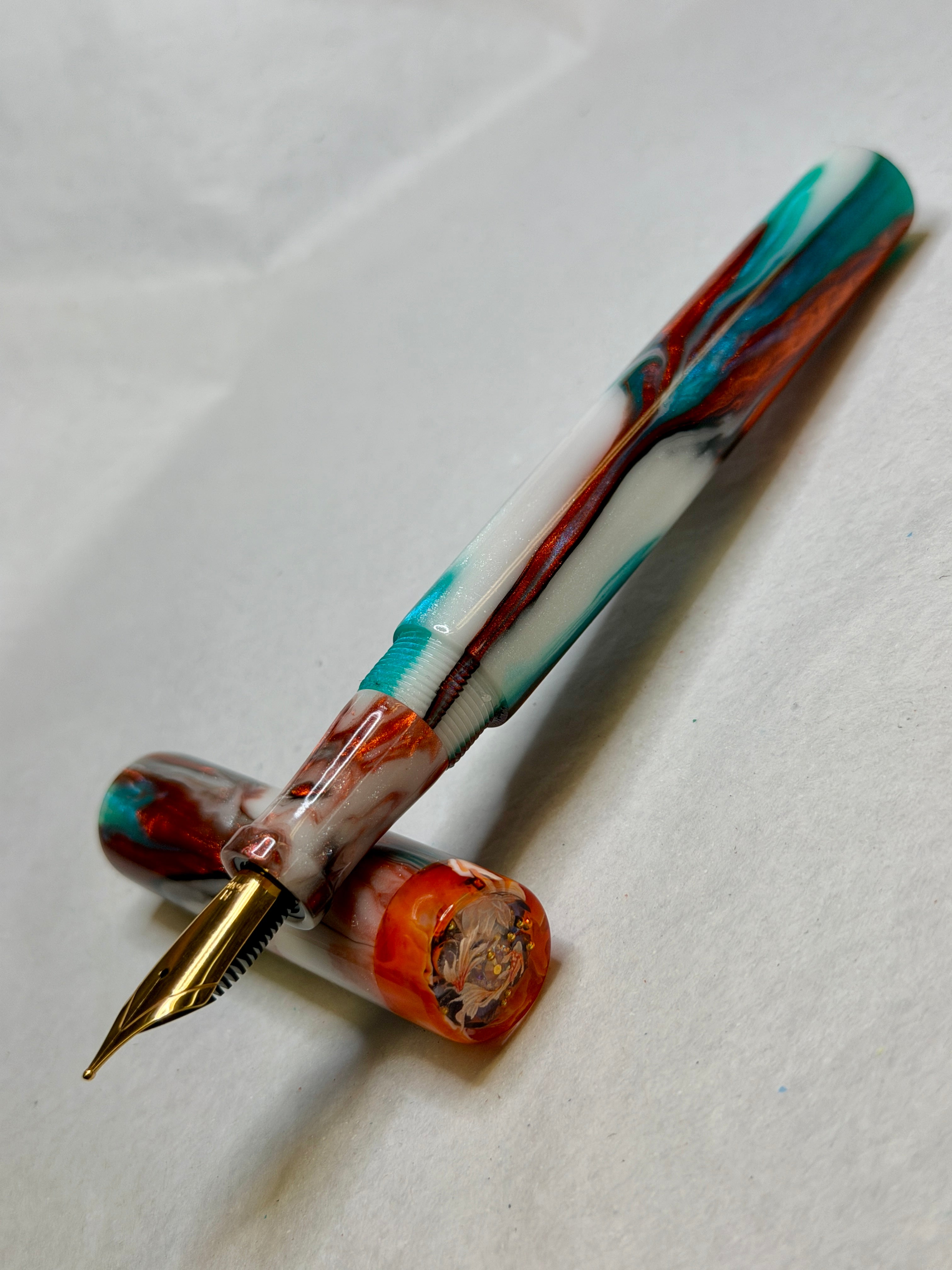 Celestial Koi Alpha Fountain Pen