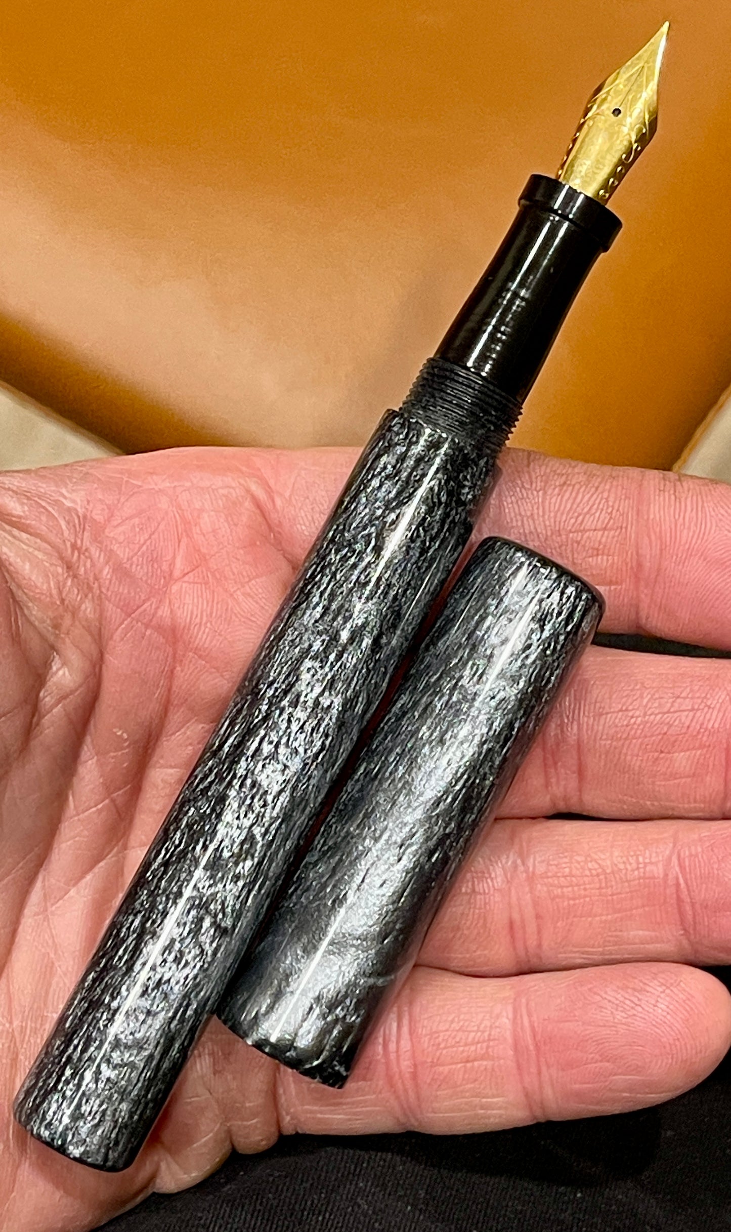 Z - Antique Silver Fountain Pen (Greg)