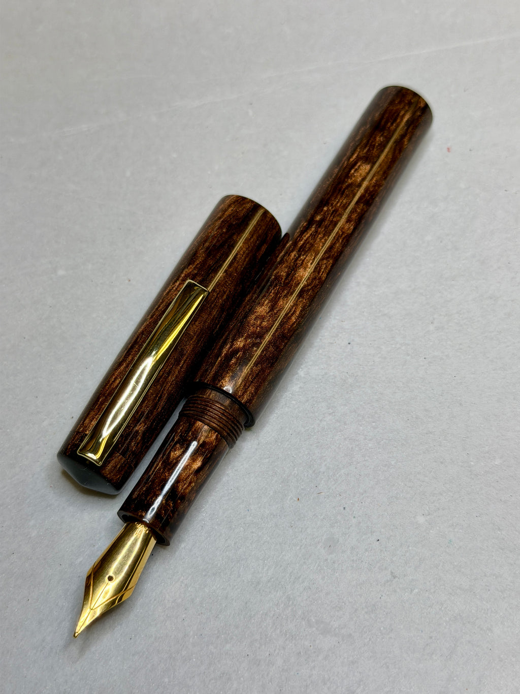 Chocolate Pearl Alpha Fountain Pen