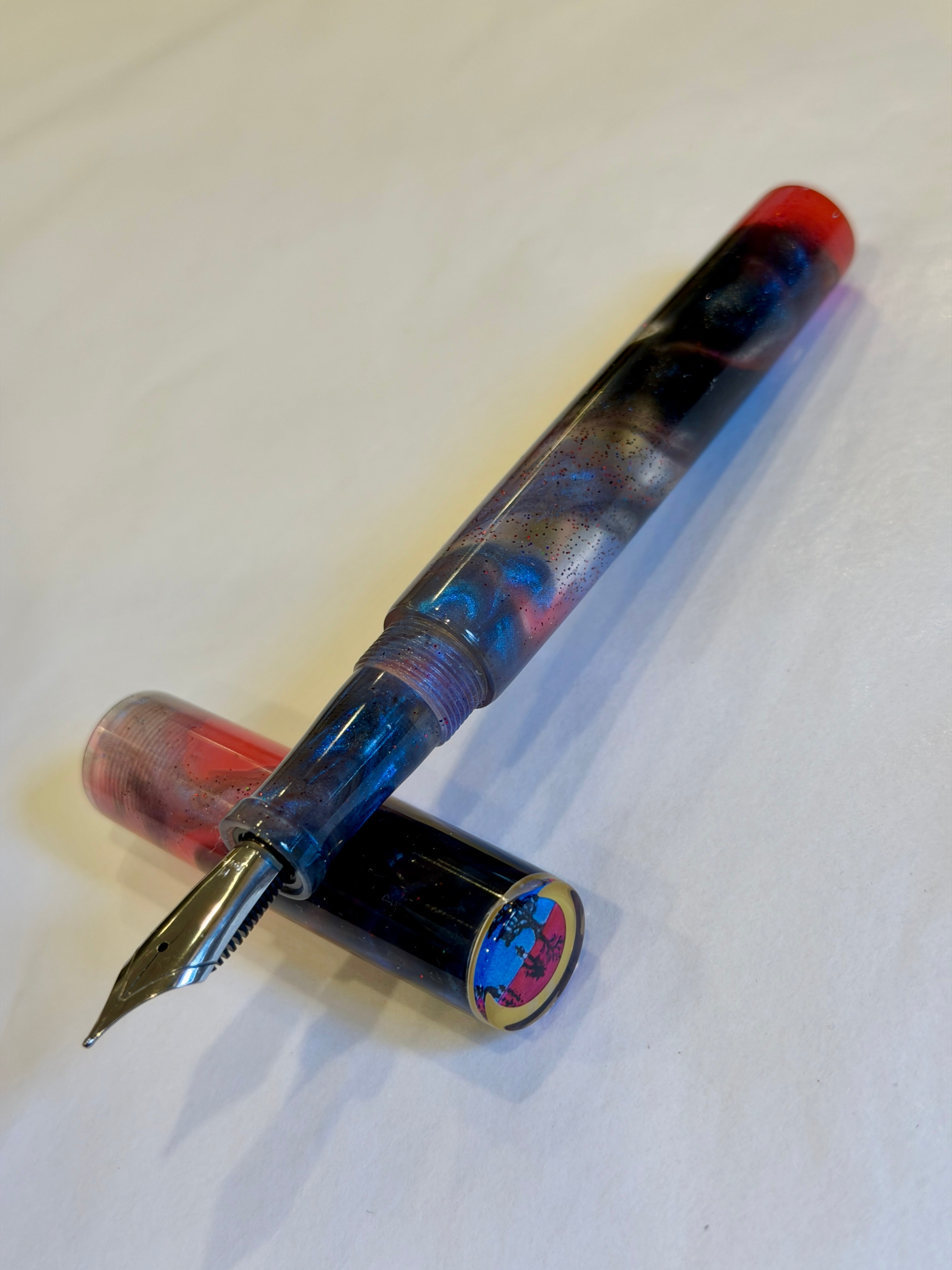 Upside Down Alpha Fountain Pen #8