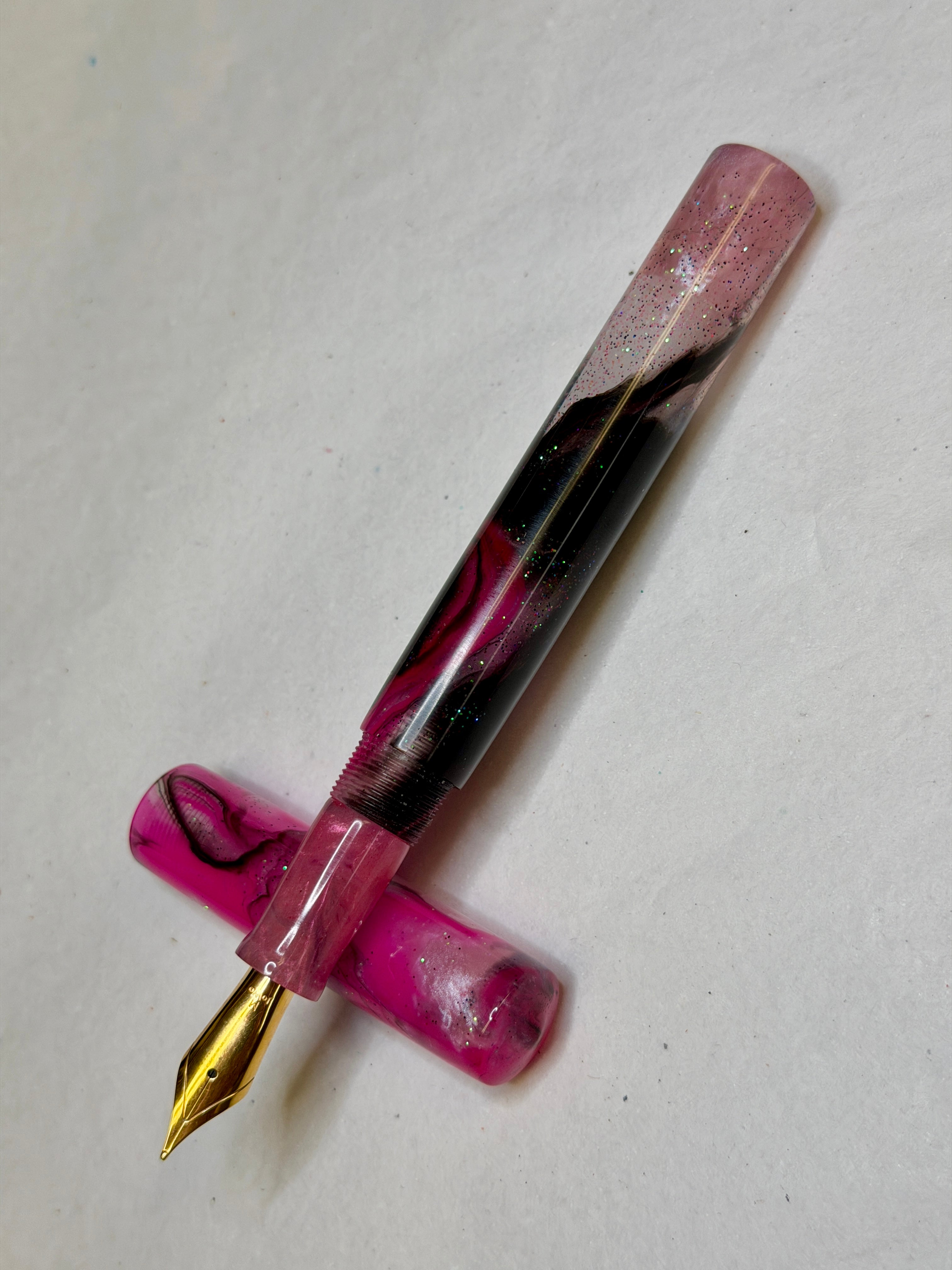Tickled Pink Alpha Fountain Pen - CM