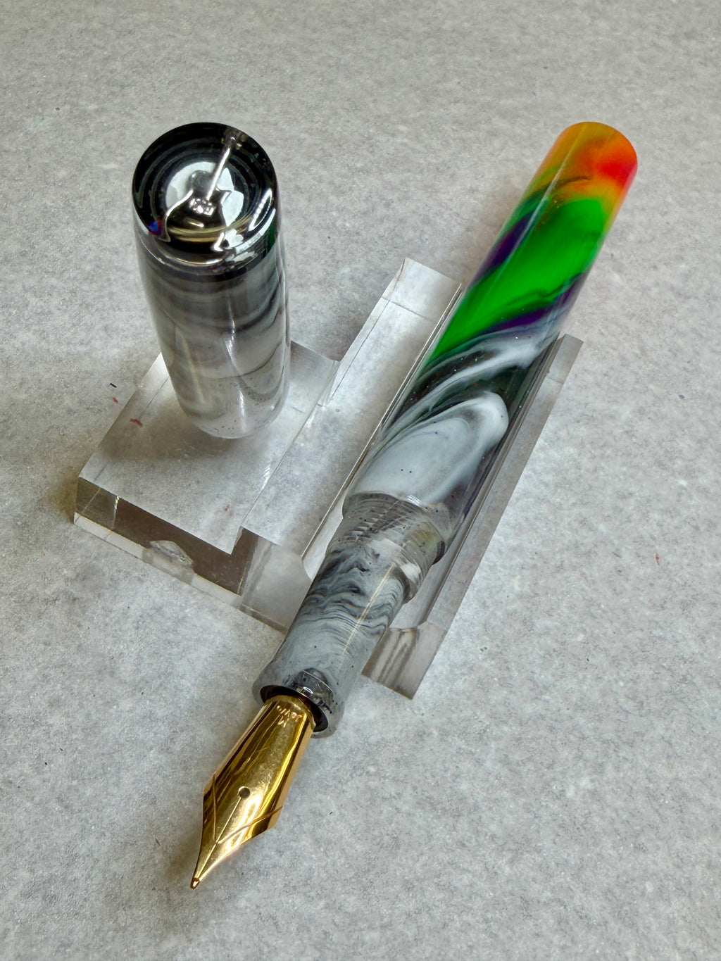Dark Side of the Moon Guitar Alpha Fountain Pen