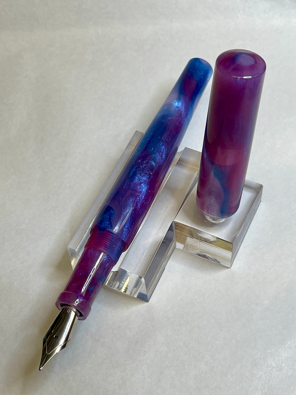 Azure Abyss Omega Fountain Pen