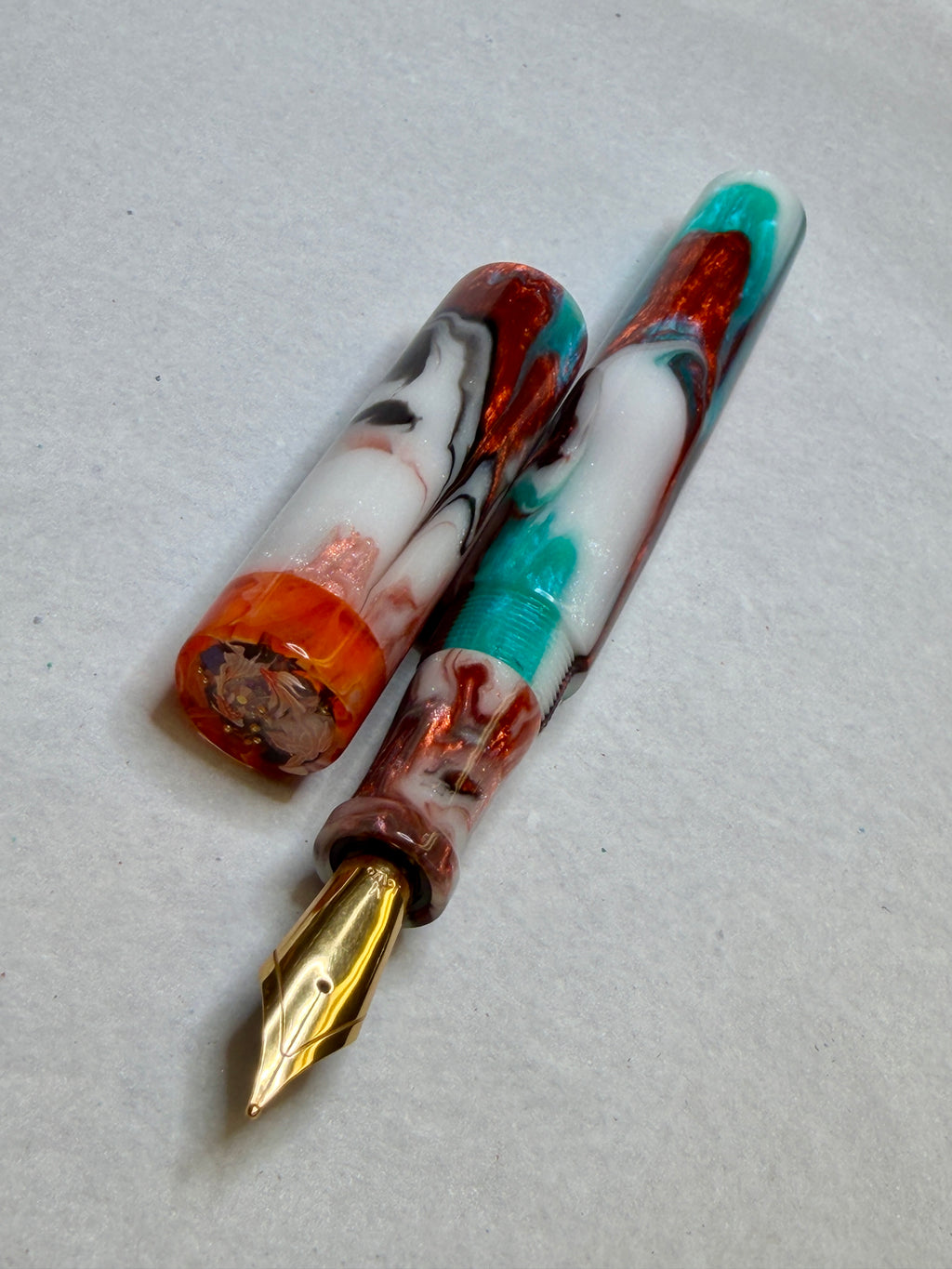 Celestial Koi Alpha Fountain Pen