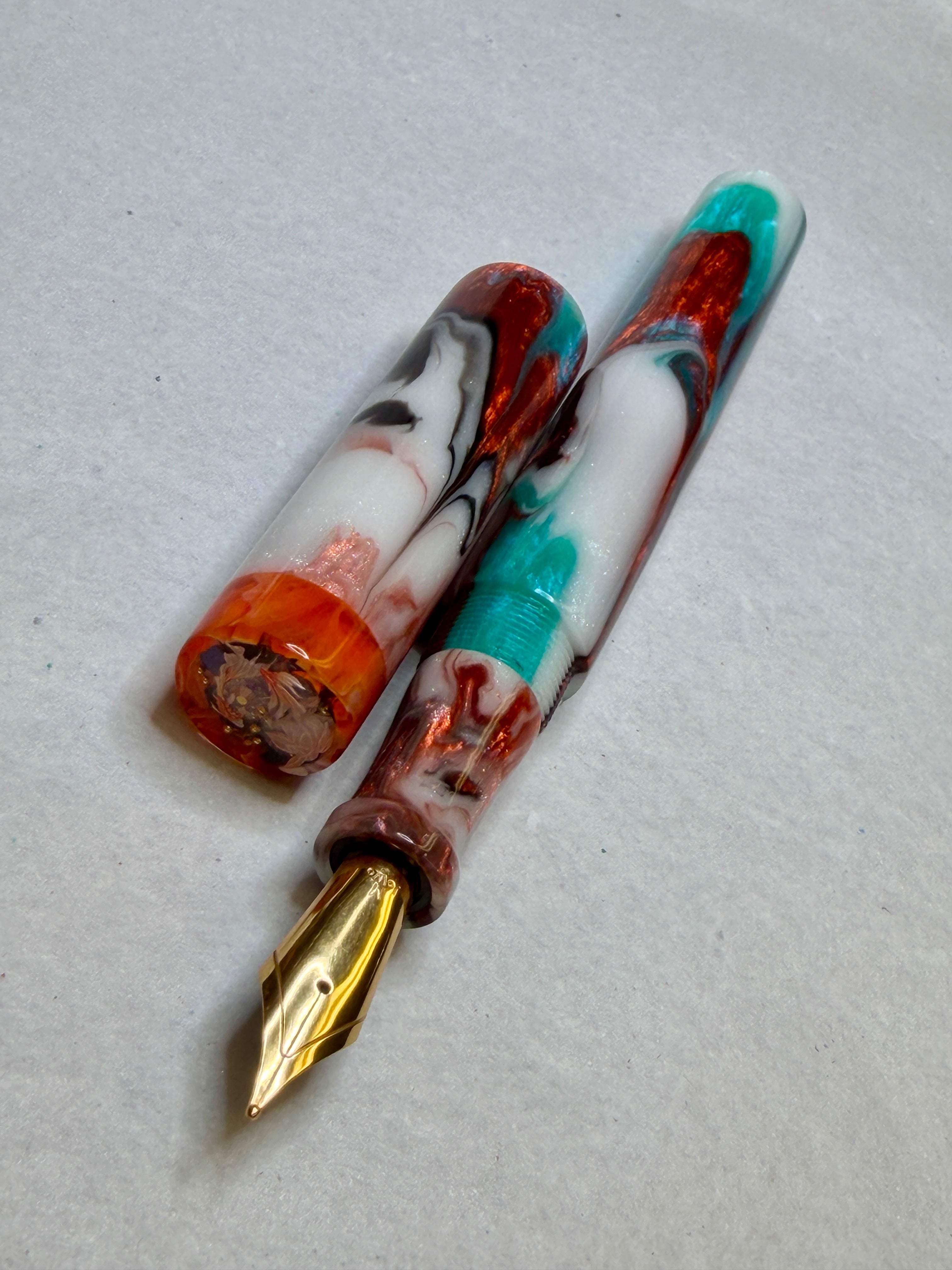 Celestial Koi Alpha Fountain Pen