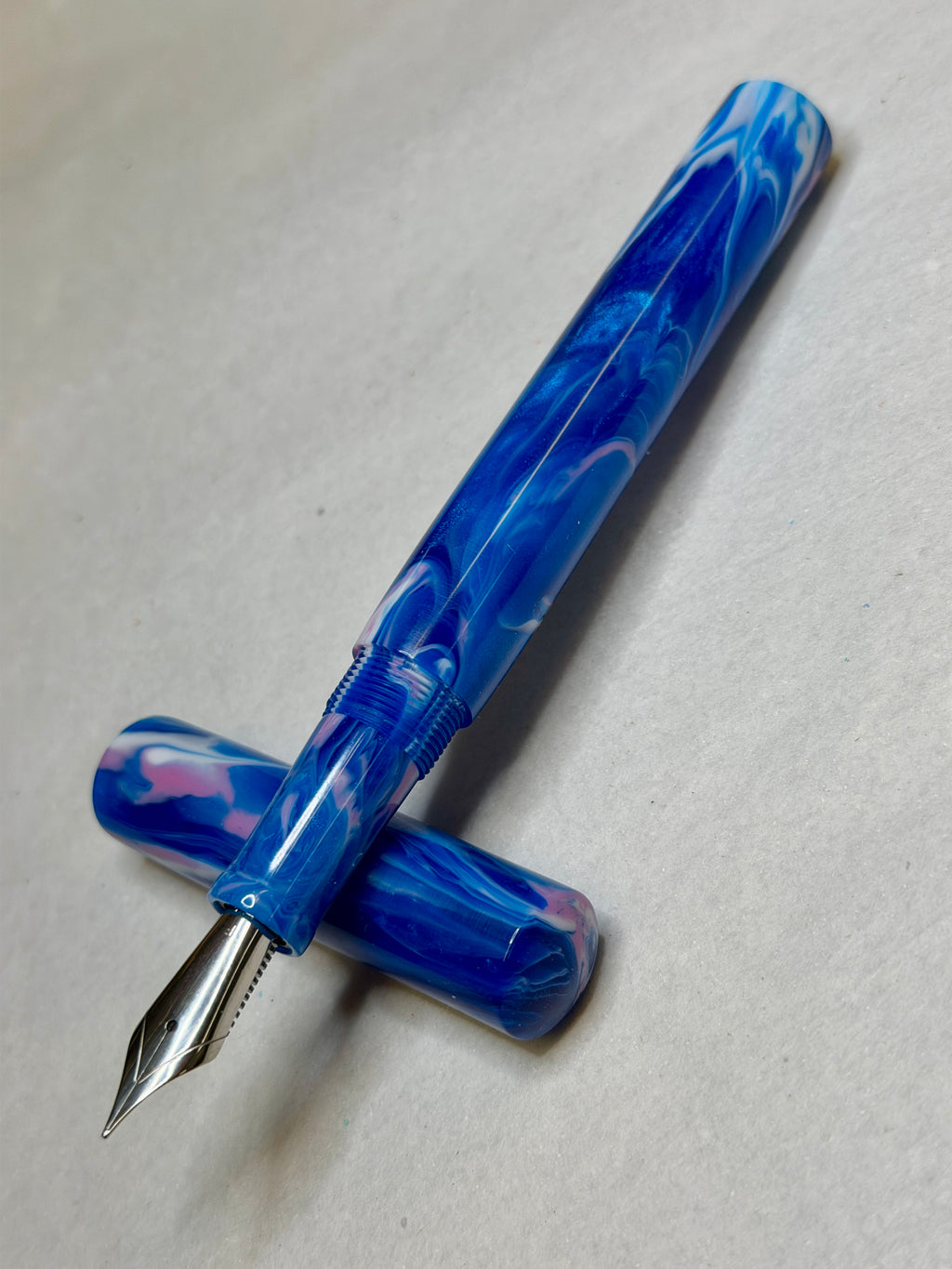 Blue Morning Alpha Fountain Pen