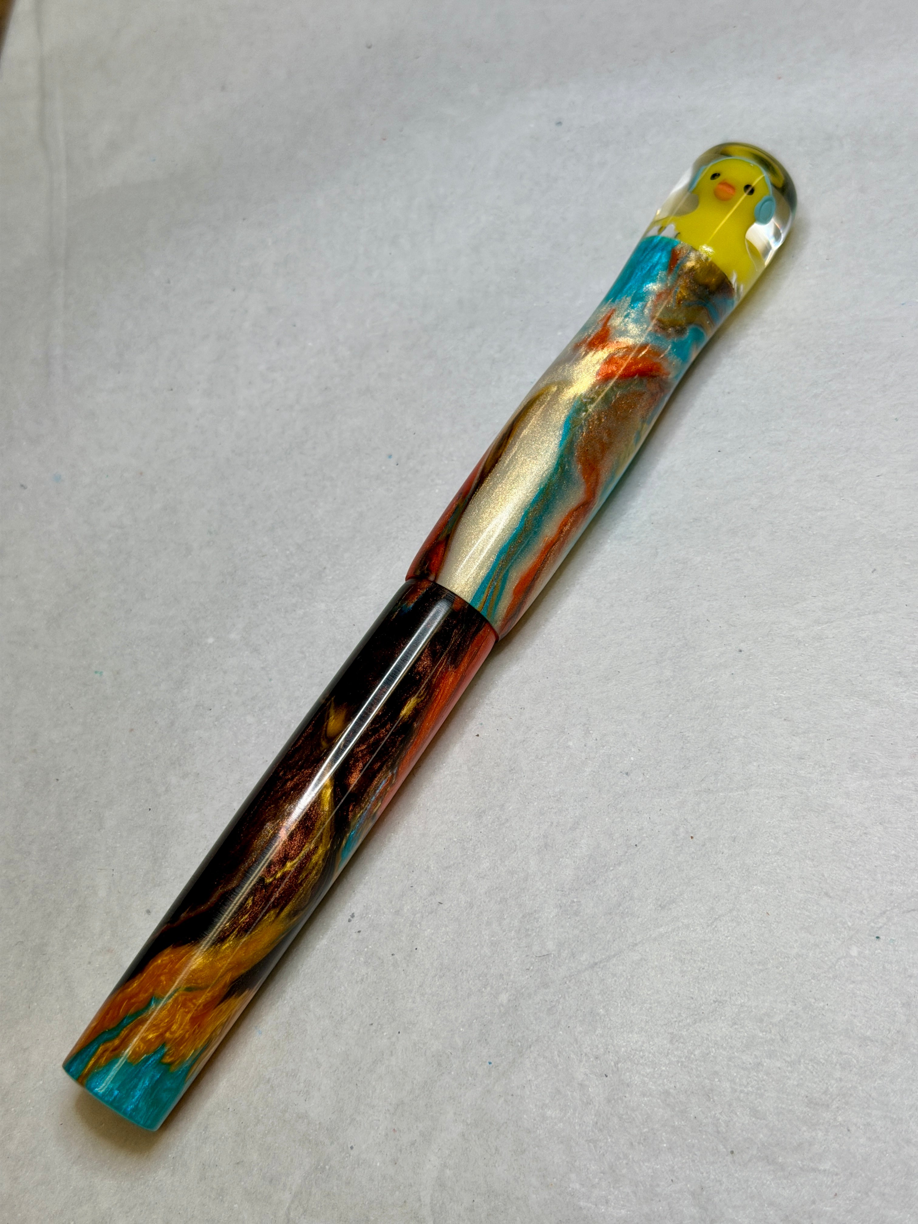 Shaggadelic Disco Duck Alpha Fountain Pen