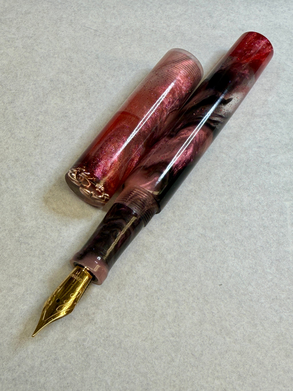 Red Wedding Alpha Fountain Pen #1