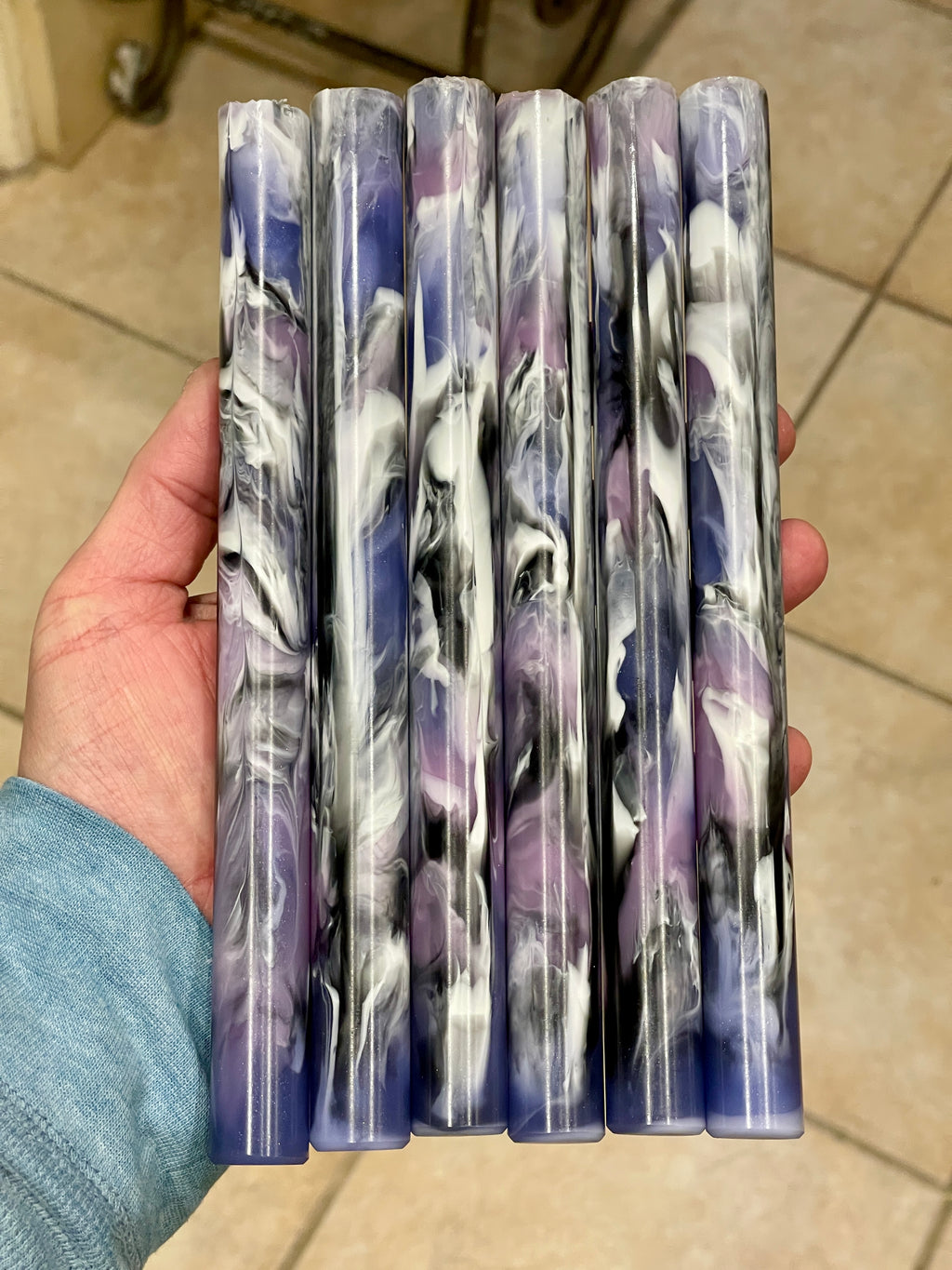 Betta Fight Blank - Purple