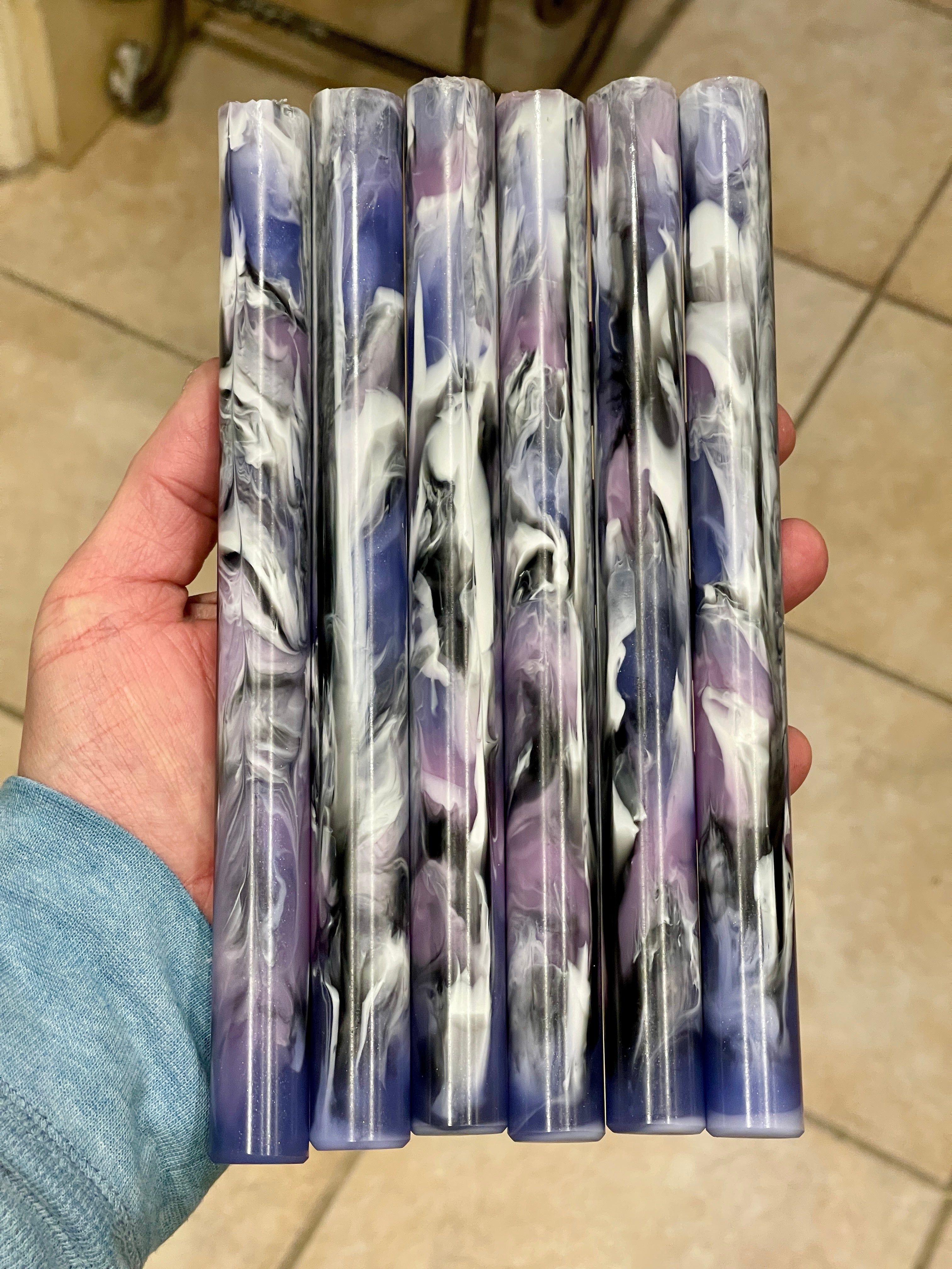 Betta Fight Blank - Purple