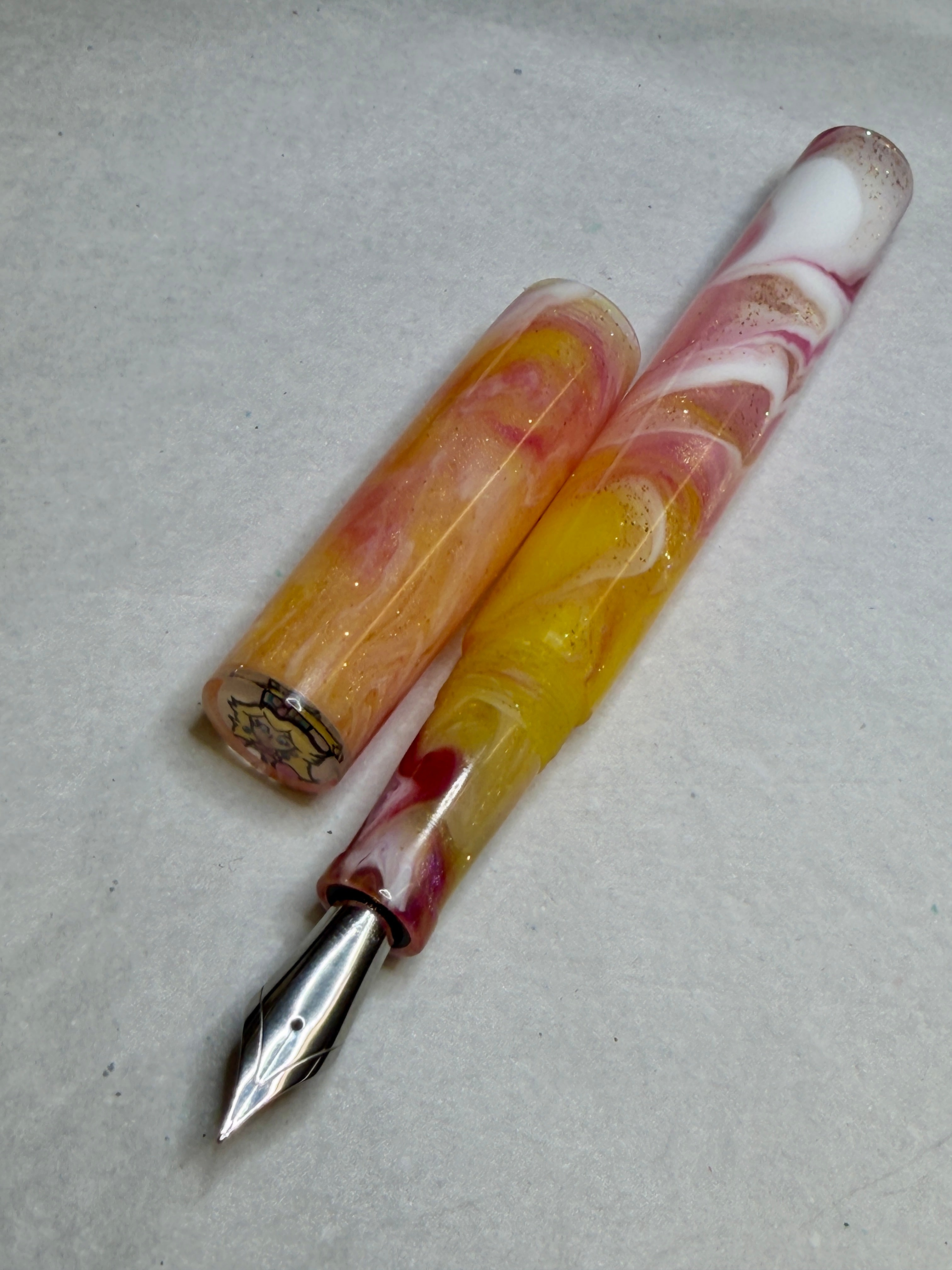 Peach Alpha Fountain Pen