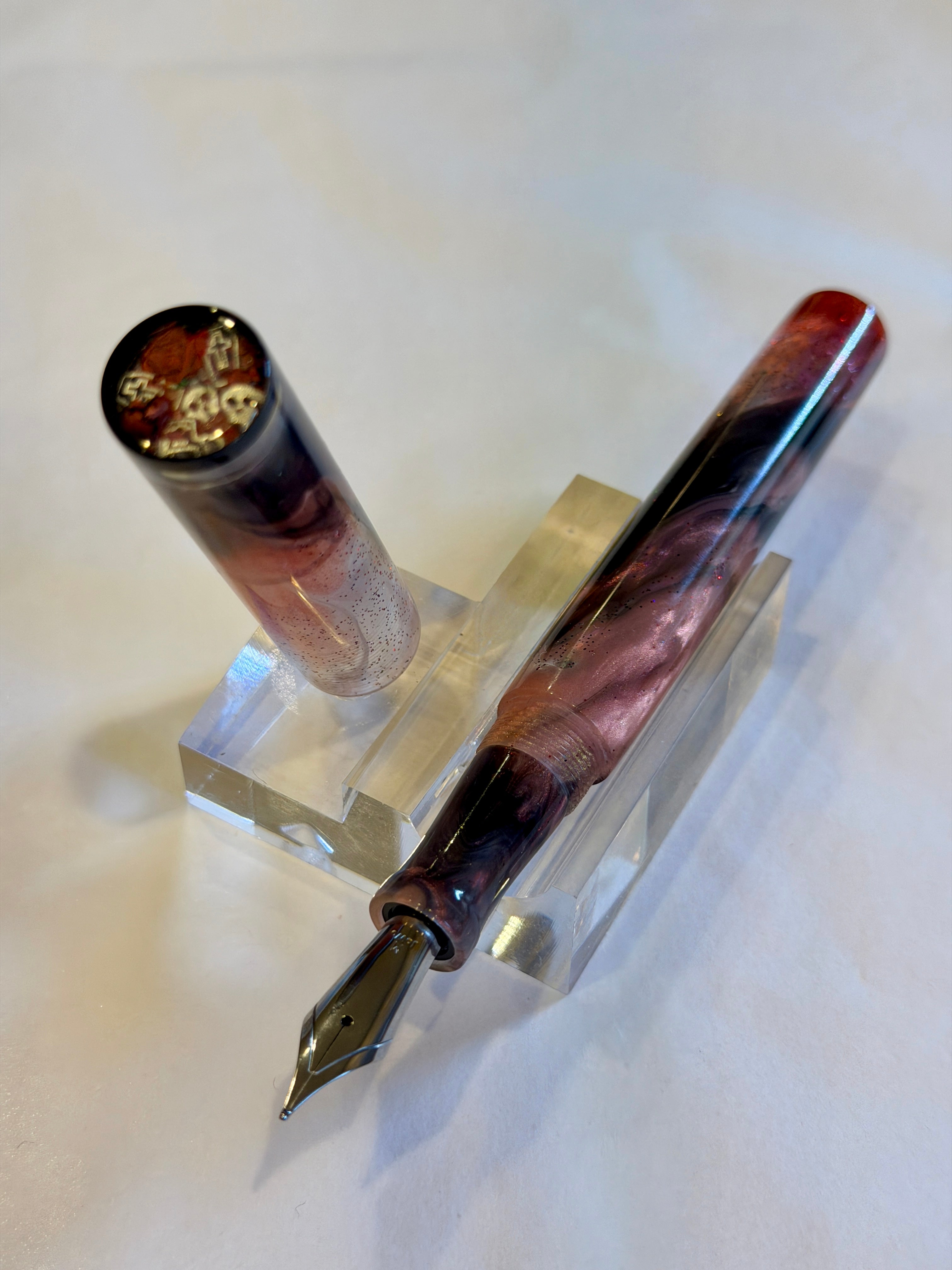 Red Wedding Alpha Fountain Pen #5