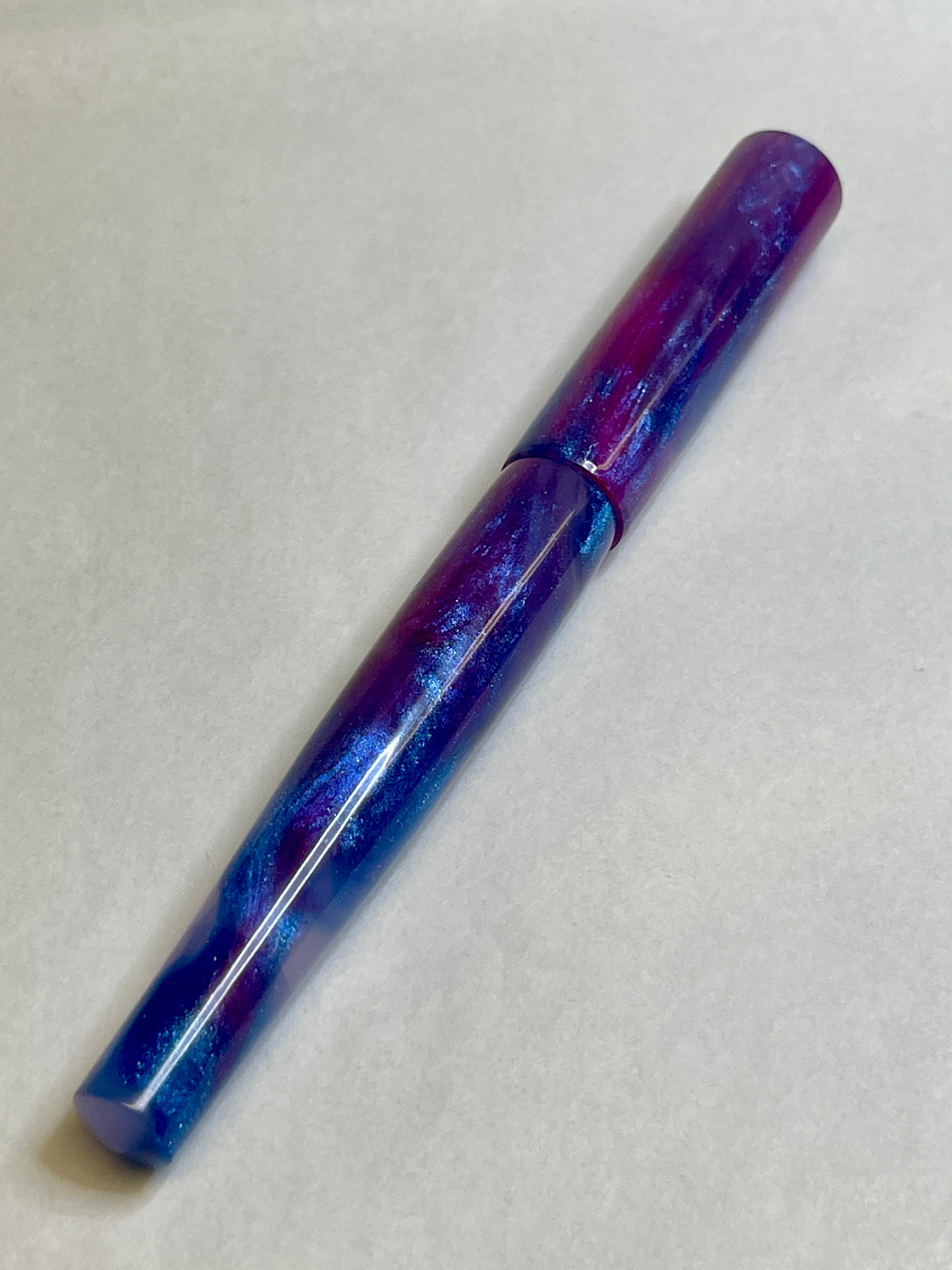 Azure Abyss Omega Fountain Pen