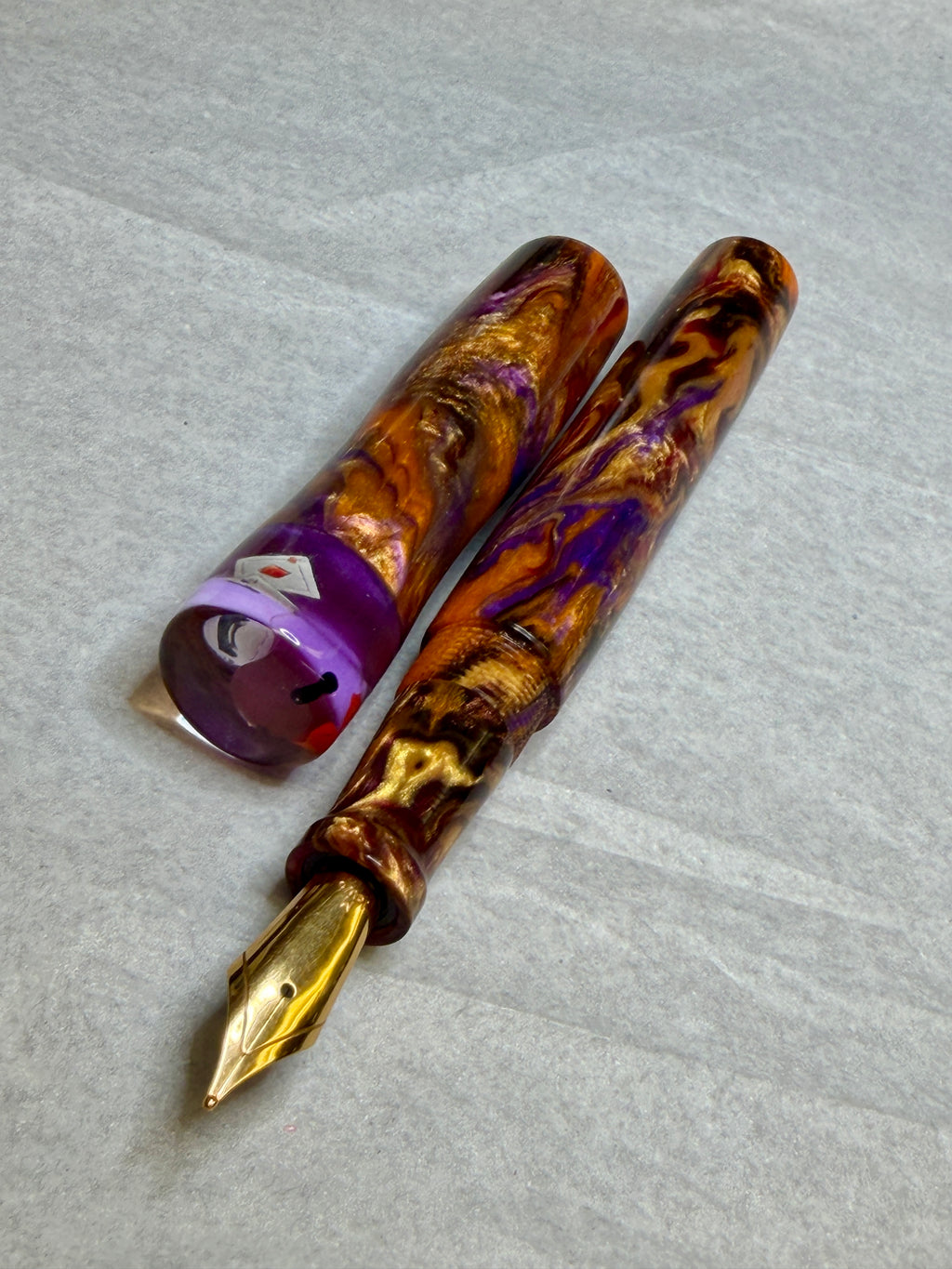 Viva Las Vegas Duck Alpha Fountain Pen