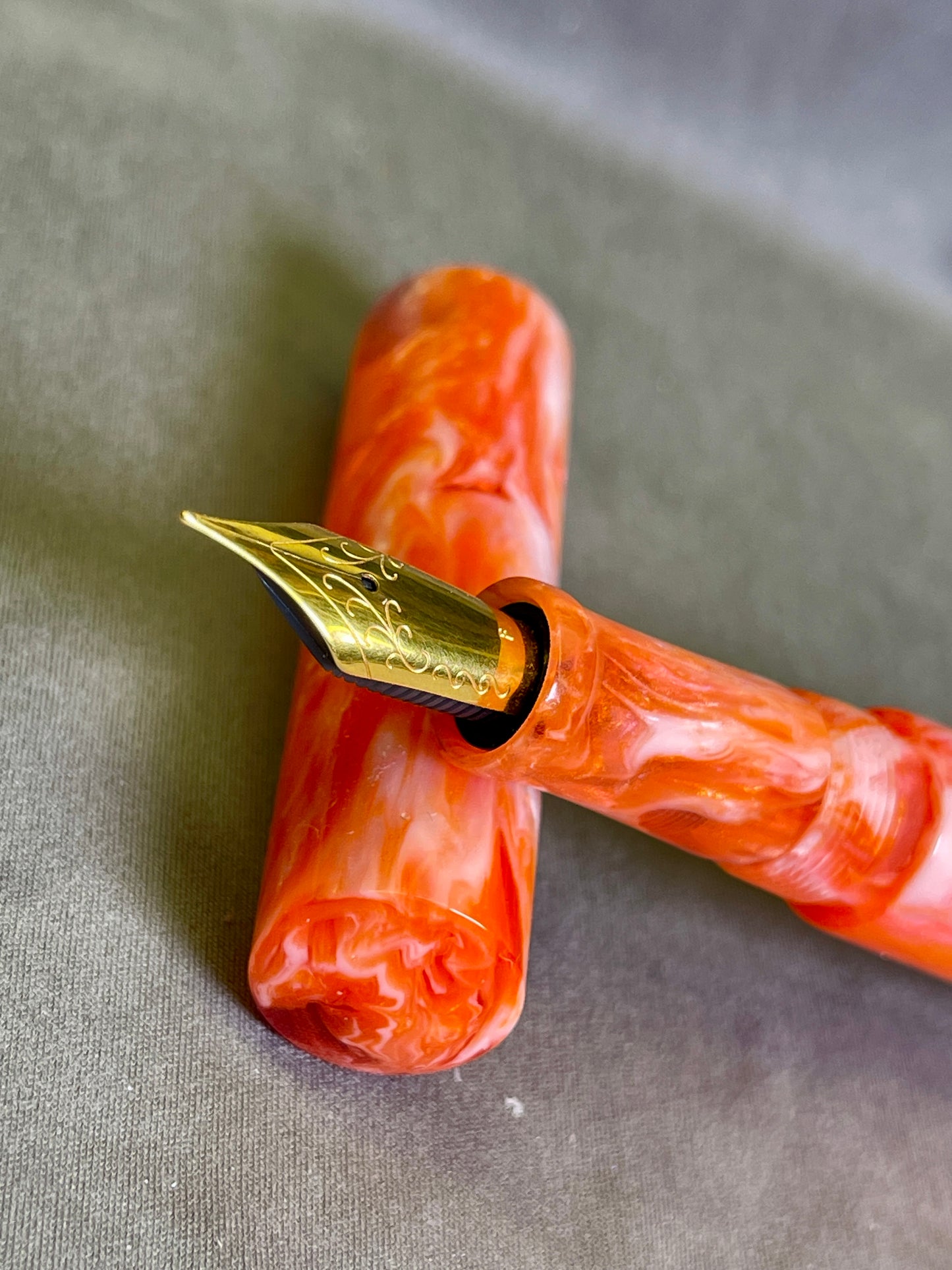 Z - Orange Marmalade Fountain Pen