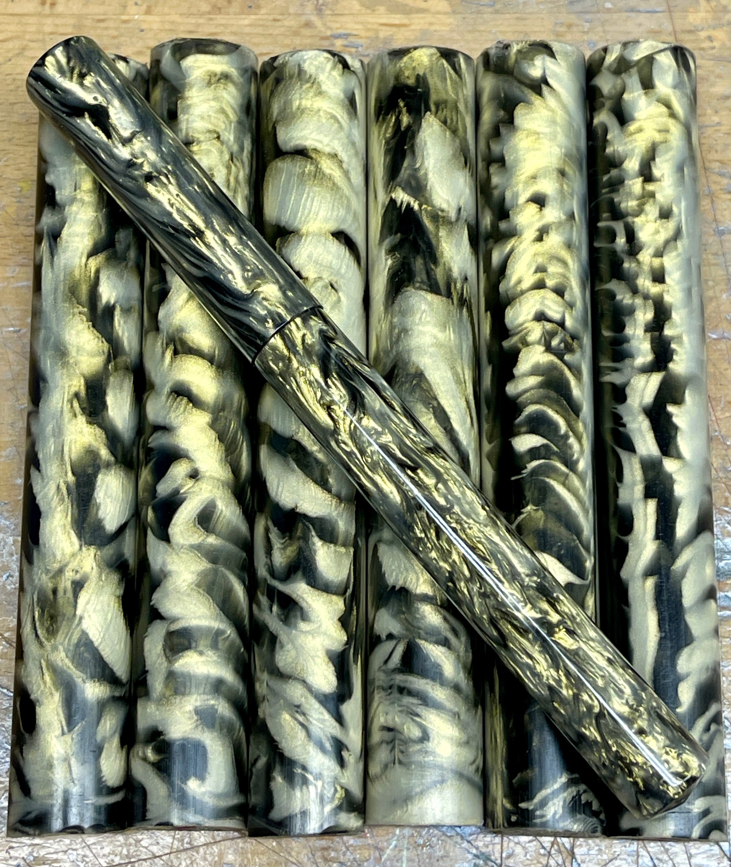 Z - Gold Abalone Blank